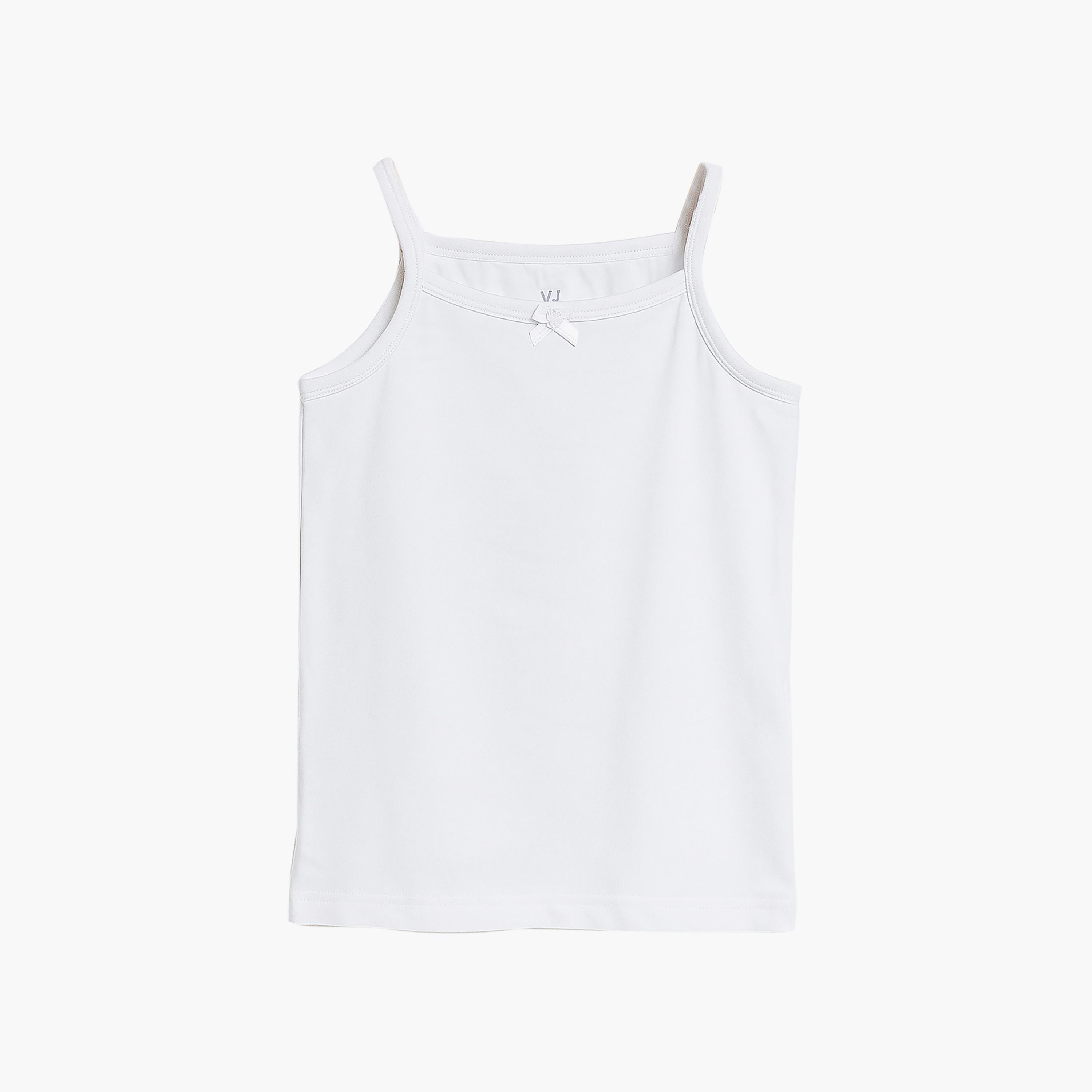 Victor and Jane 3-Piece Soft & Stretchable Cami Slip Set-girls-clothing-innerwear-vests-image-2