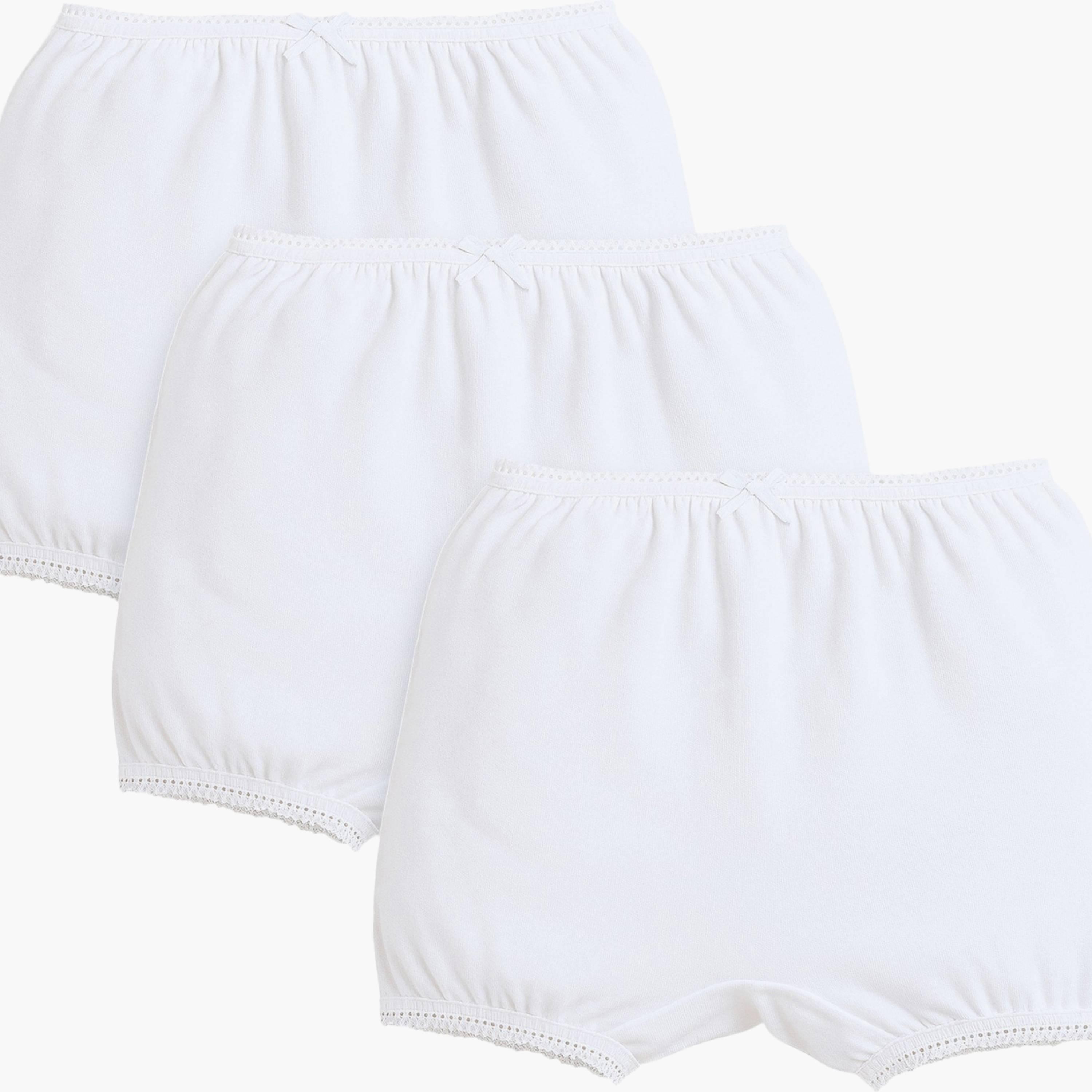 طقم 3 قطع شورت قطن من فيكتور أند جين-girls-clothing-innerwear-sets-image-3