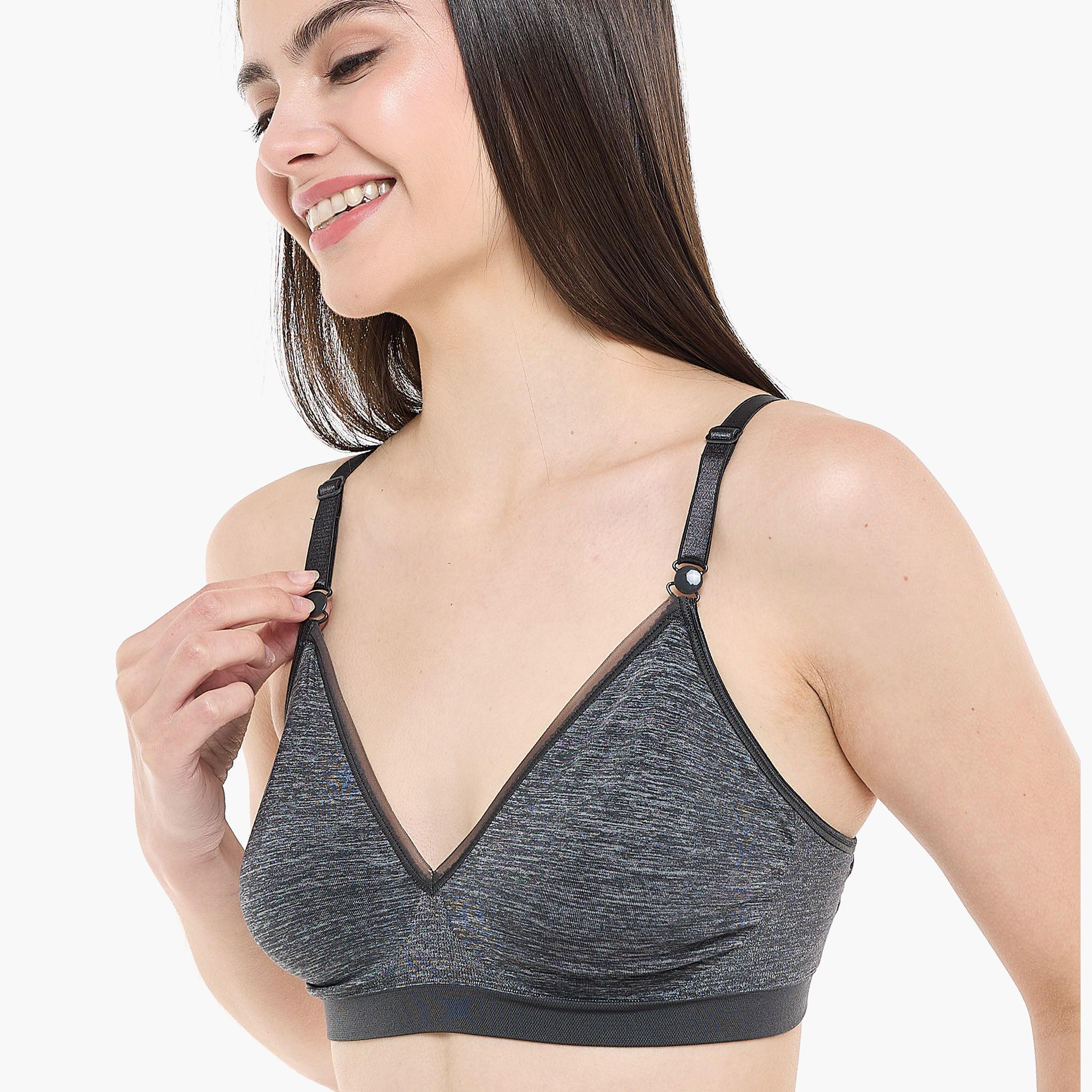 حمالة صدر نسائية من هنس مبطنة بشكل خفيف وبدون أسلاك وقابلة للتحويل-women-clothing-lingerie-bras-image-7