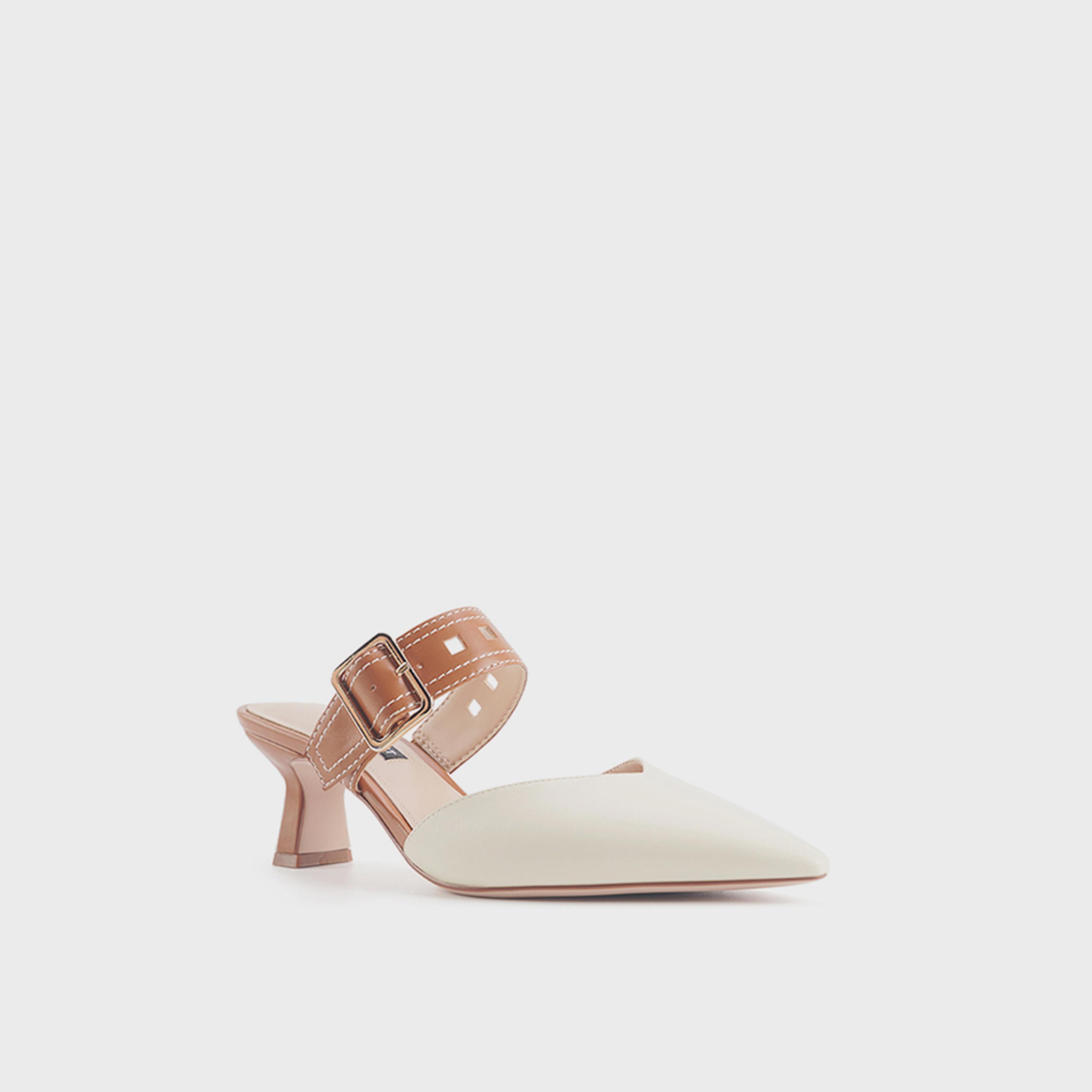 Nine West Women's Buckle Kitten Heels | GABRIEL 5FX-women-shoes-heels-image-1