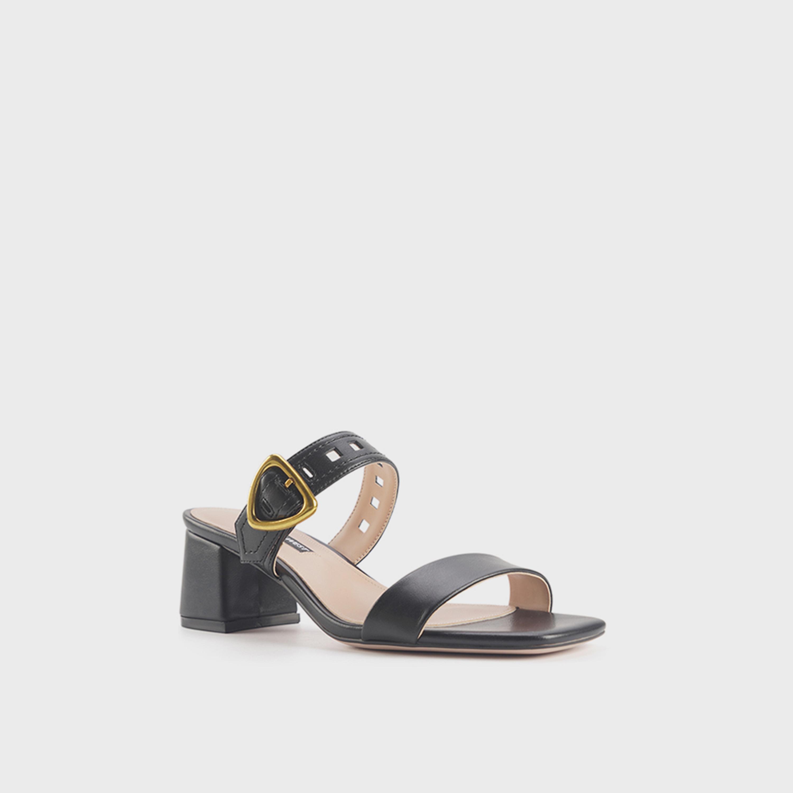 Nine West Women's Buckle Block Heels | GARNET-FLO-women-shoes-heels-image-1