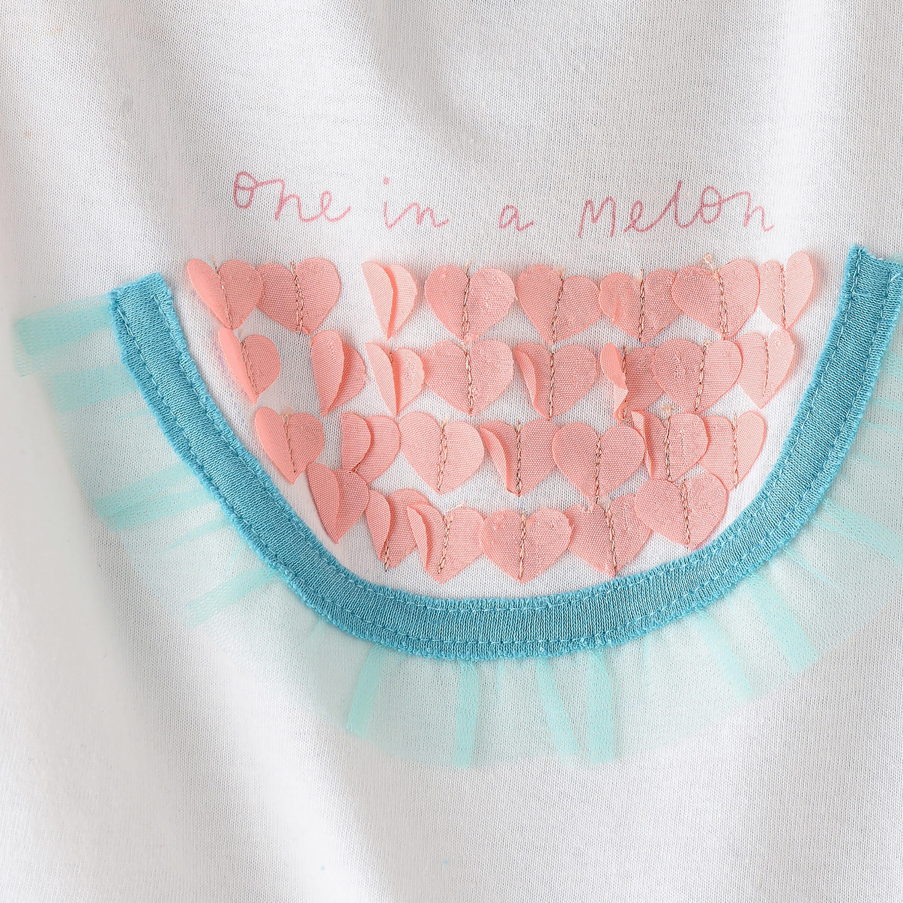 UniqKidz Embellished Cap Sleeves T-Shirt-baby-girls-clothing-tshirts-image-3