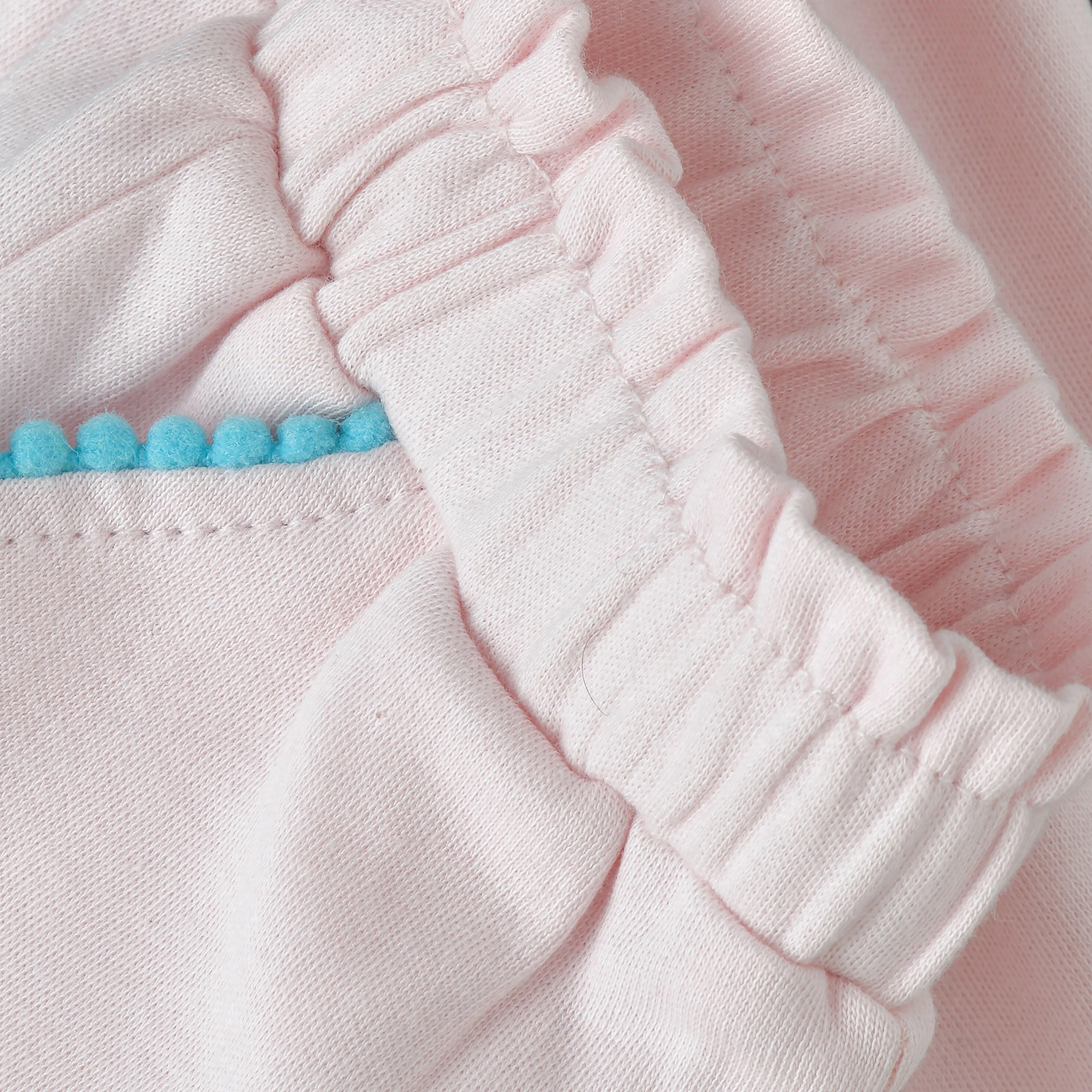UniqKidz Solid Elasticated Shorts-baby-girls-clothing-bottoms-shorts-image-4