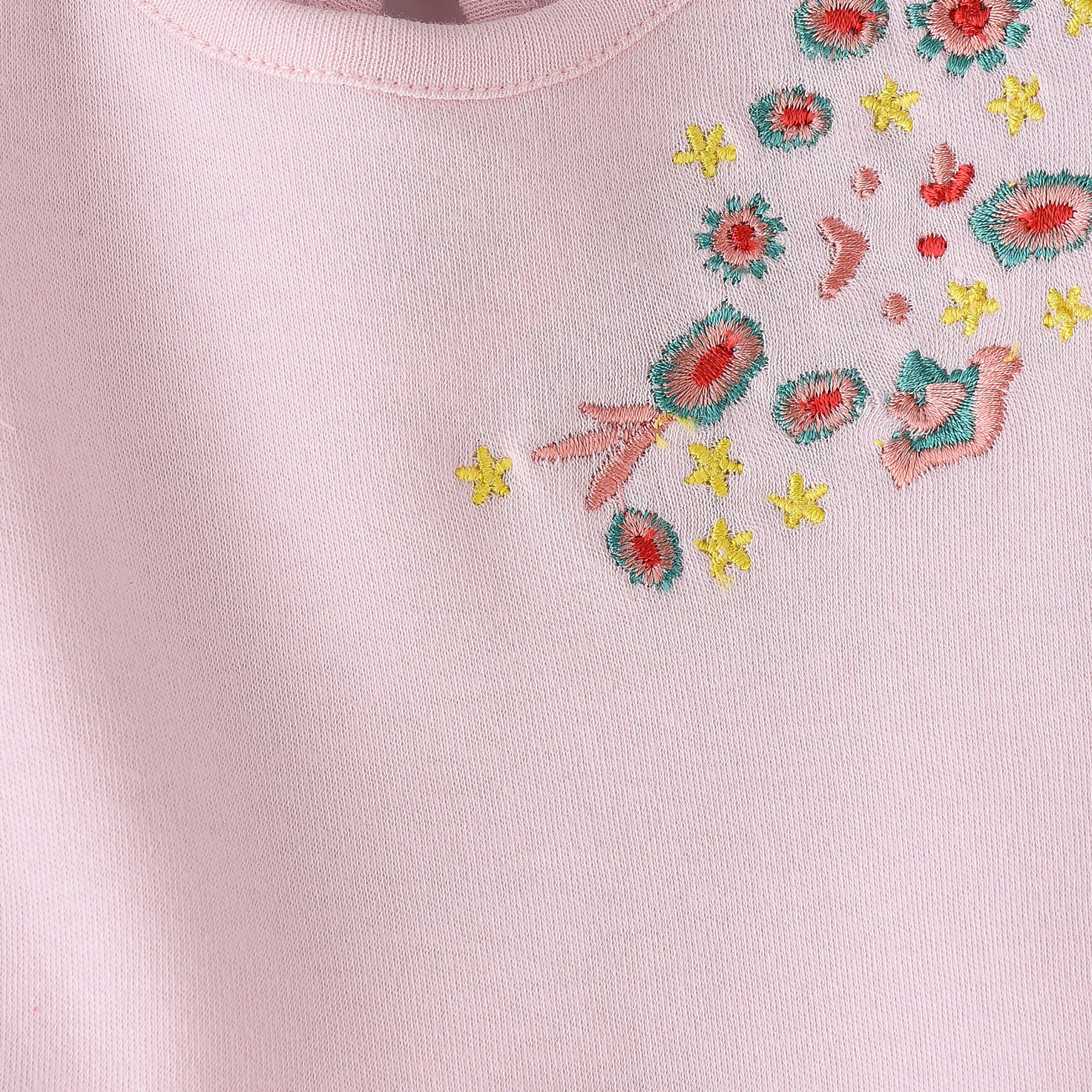 UniqKidz Embroidered Short Sleeves T-Shirt-baby-girls-clothing-tshirts-image-3