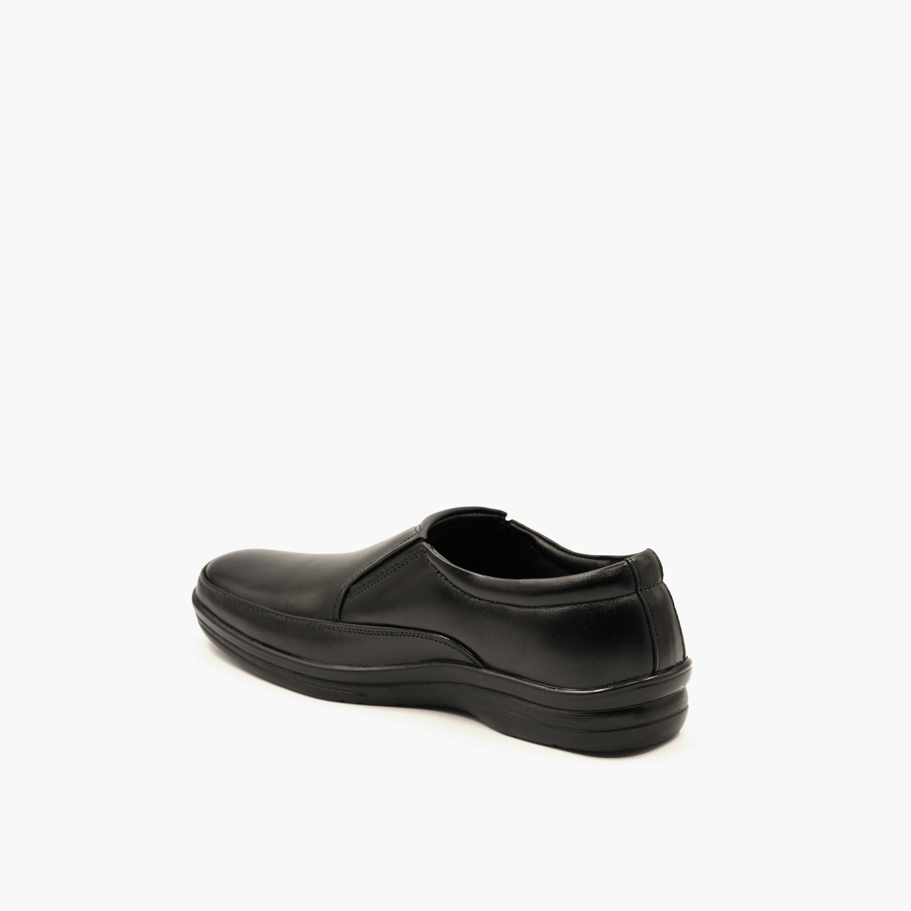 Geoomnii Men's Slip-On Aceveda Loafers | GEO-203-BLACK-men-shoes-loafersandmoccasins-image-5
