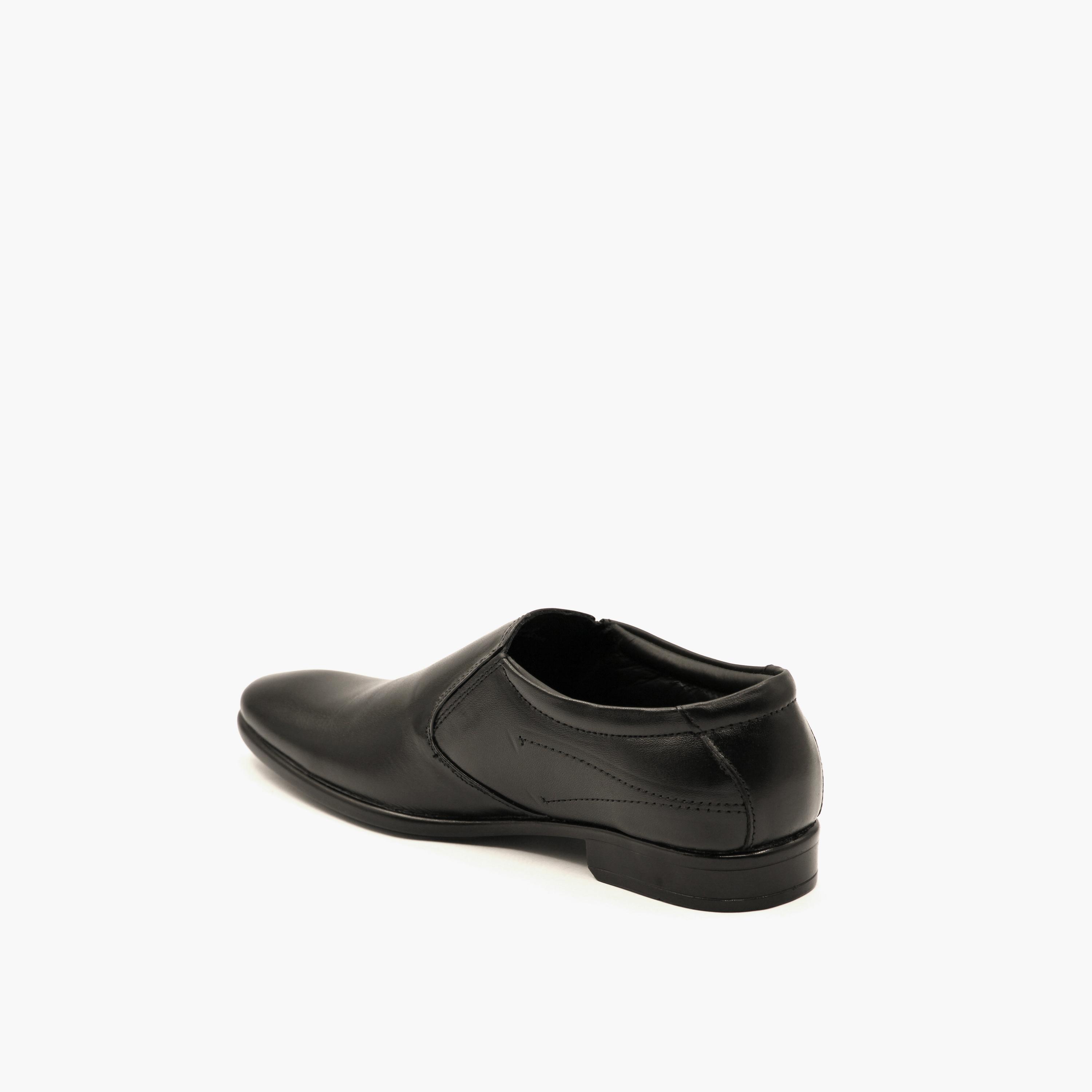 Geoomnii Men's Slip-On Kalvin Loafers | GEO-230-BROWN-men-shoes-loafersandmoccasins-image-5