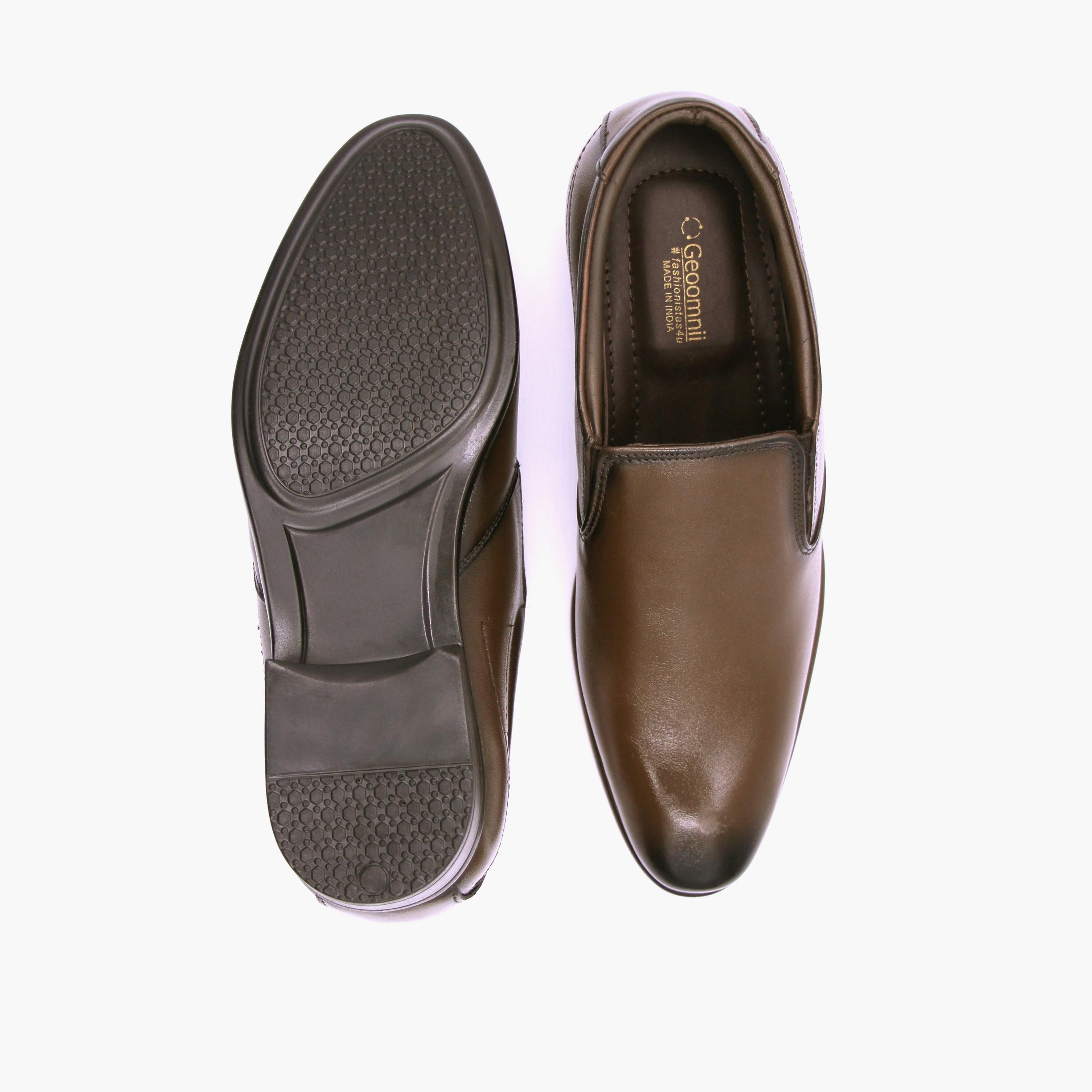 Geoomnii Men's Slip-On Kalvin Loafers | GEO-230-BROWN-men-shoes-loafersandmoccasins-image-8