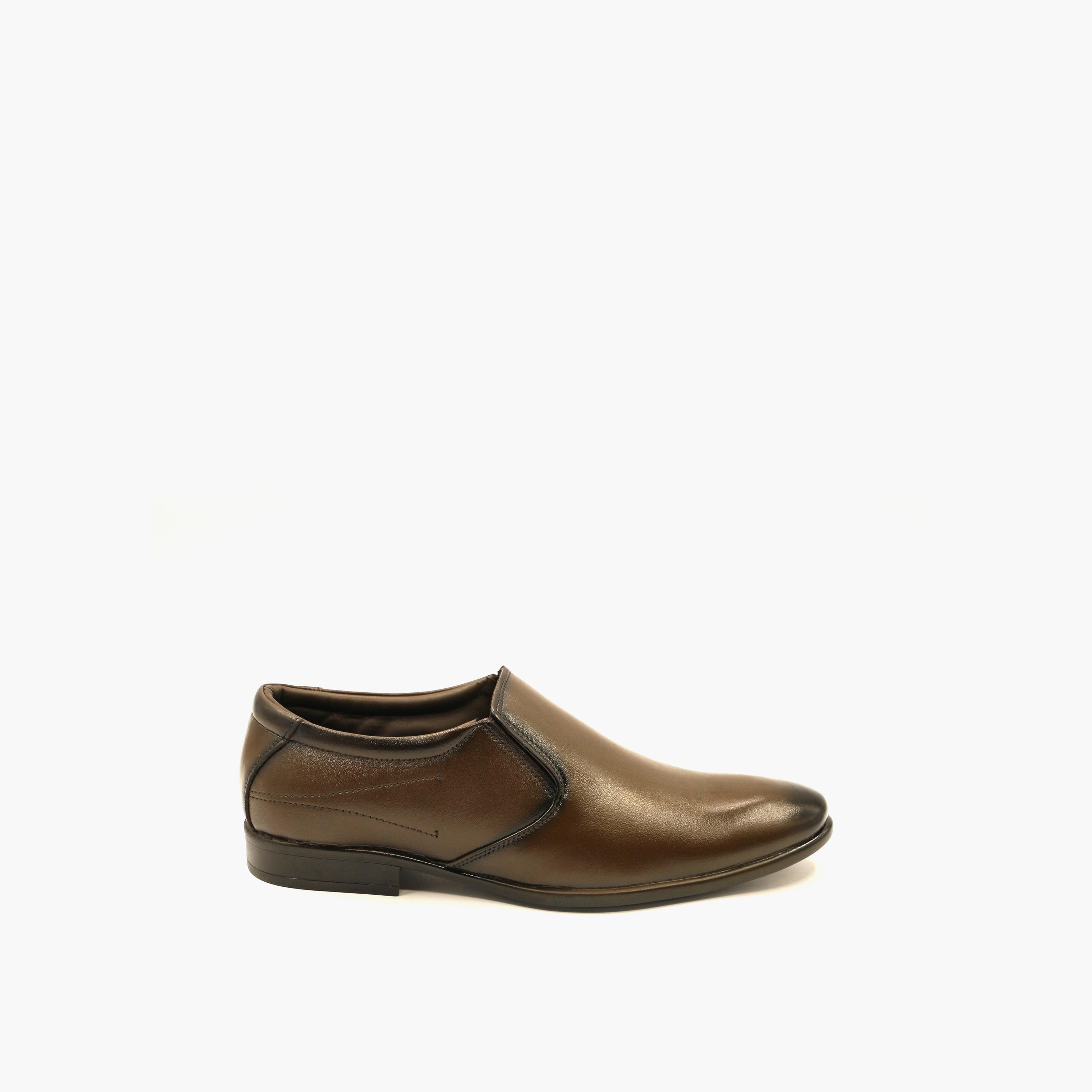 Geoomnii Men's Slip-On Kalvin Loafers | GEO-230-BROWN-men-shoes-loafersandmoccasins-image-9