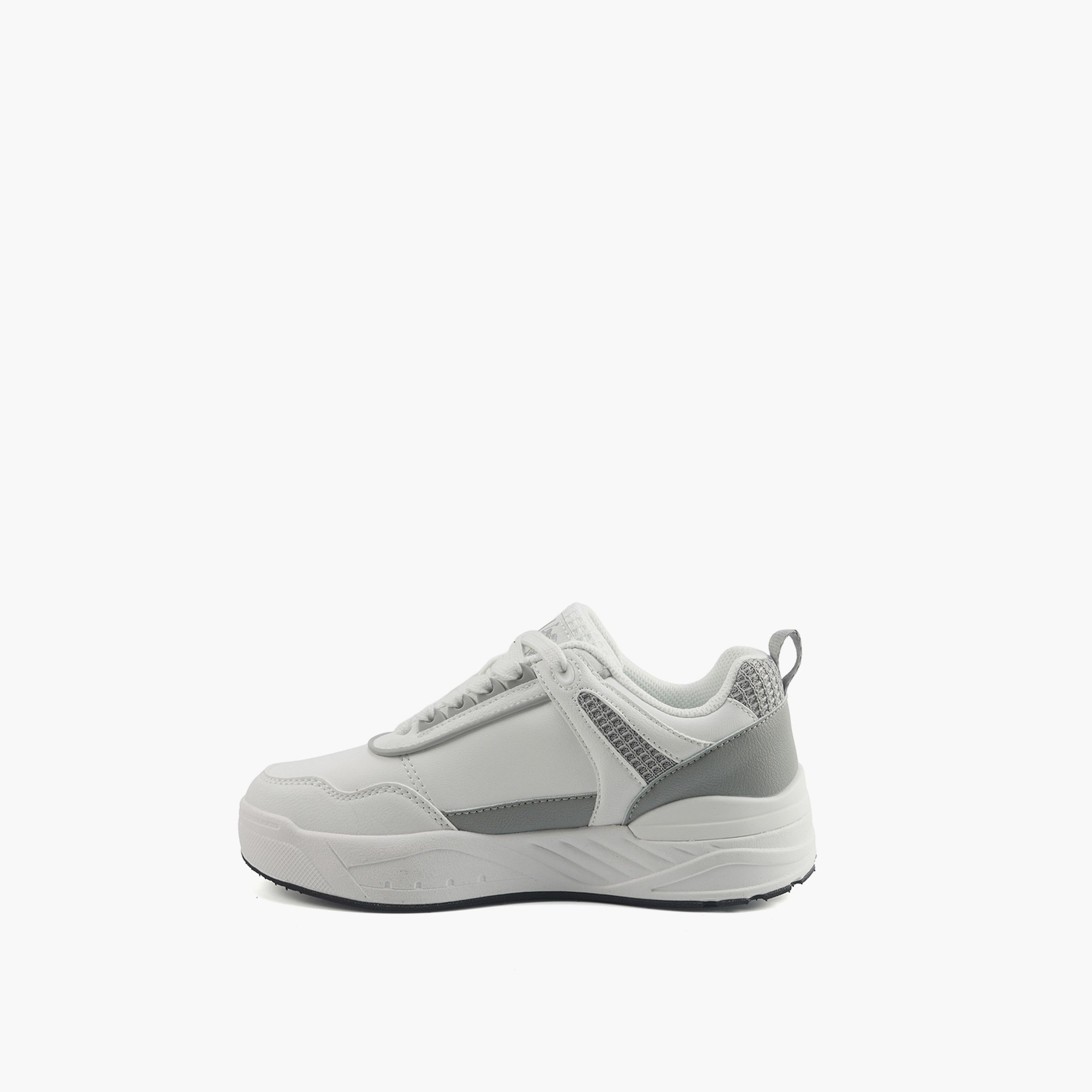 U.S. Polo Assn Women's Lace-Up Low Ankle Sneakers | GEORGE-GLB-5PR-WOMEN-OD-women-shoes-sneakers-image-3