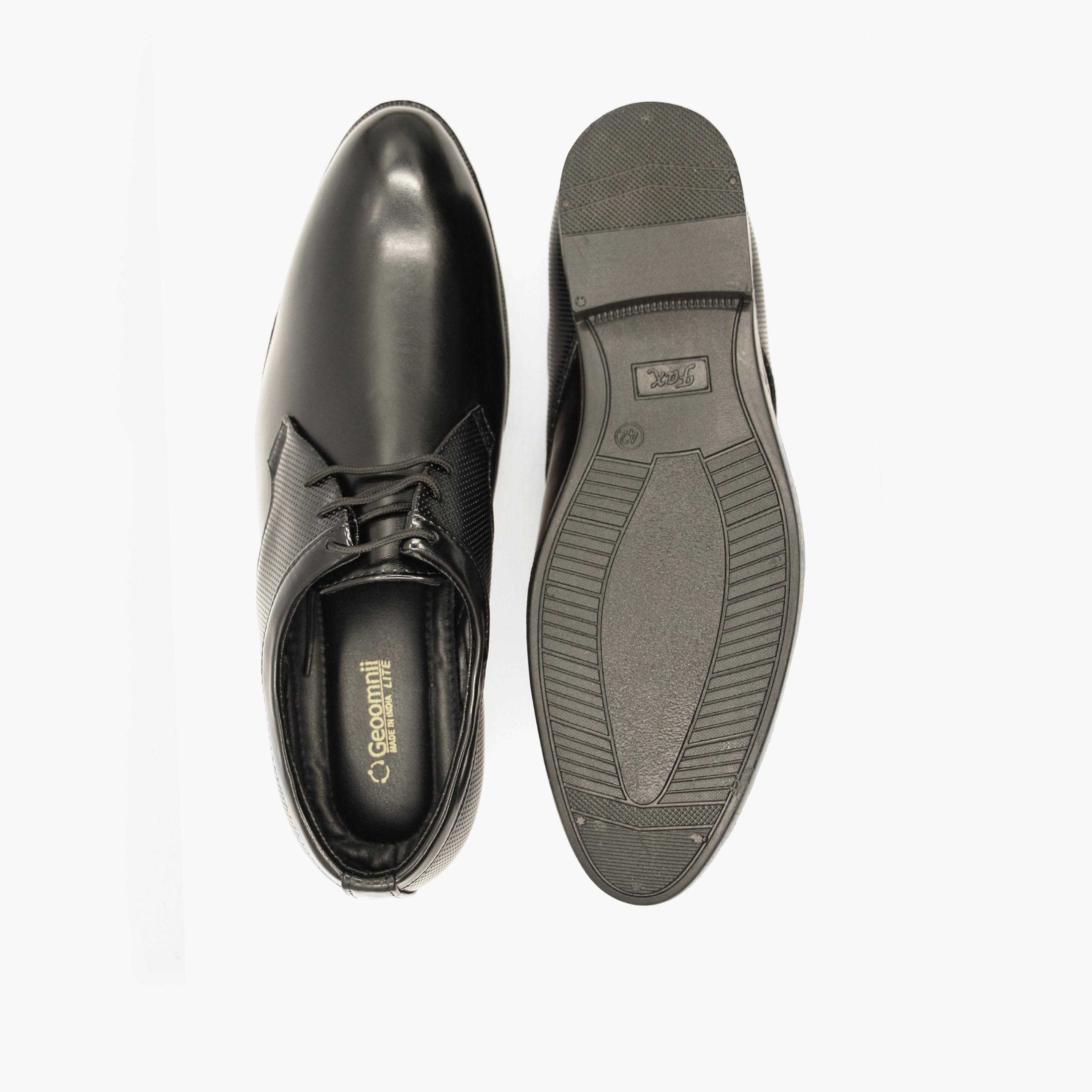 Geoomnii Men's Lace-Up Altess Oxford Shoes | GL-221-BLACK-men-shoes-formalshoes-image-3