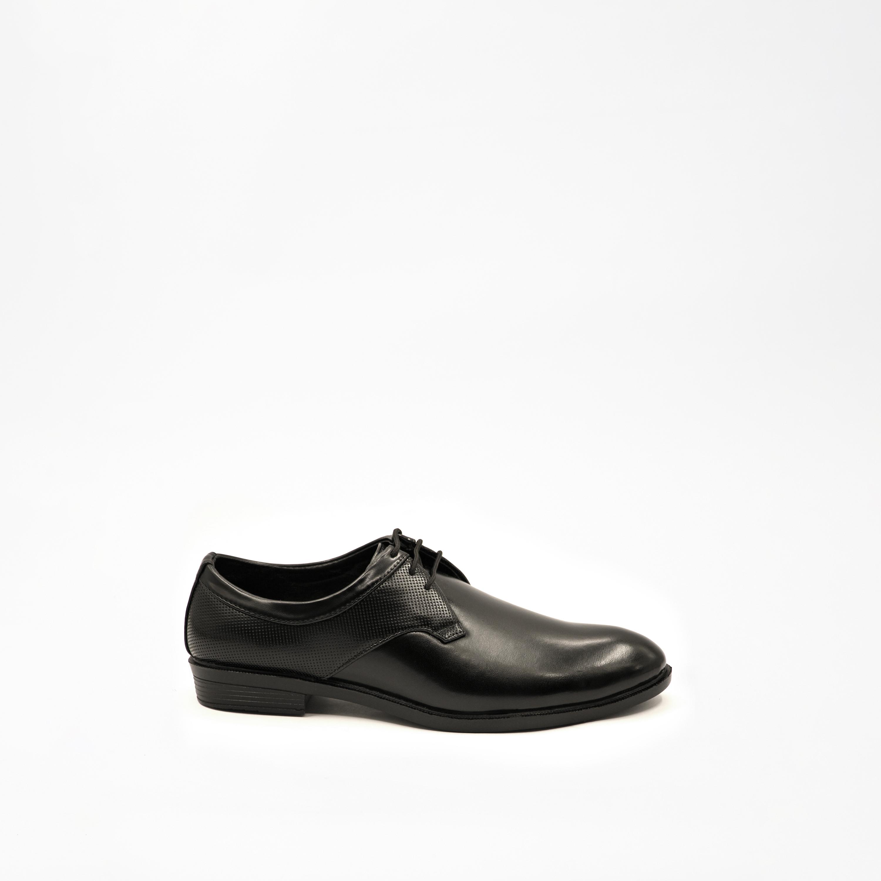 Geoomnii Men's Lace-Up Altess Oxford Shoes | GL-221-BLACK-men-shoes-formalshoes-image-4