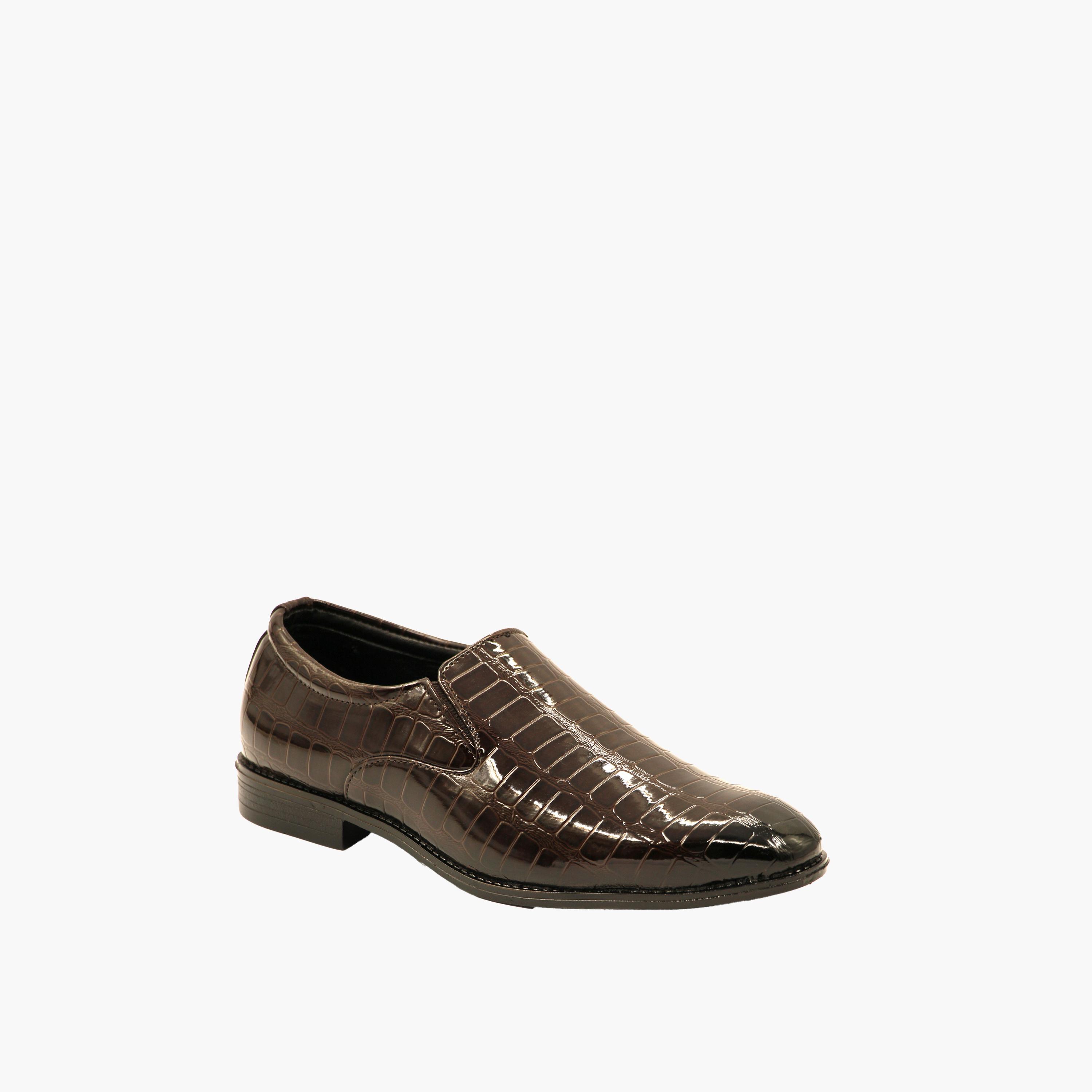 Geoomnii Men's Slip-On Janeta Moccasins | GL-222-BLACK-men-shoes-loafersandmoccasins-image-1