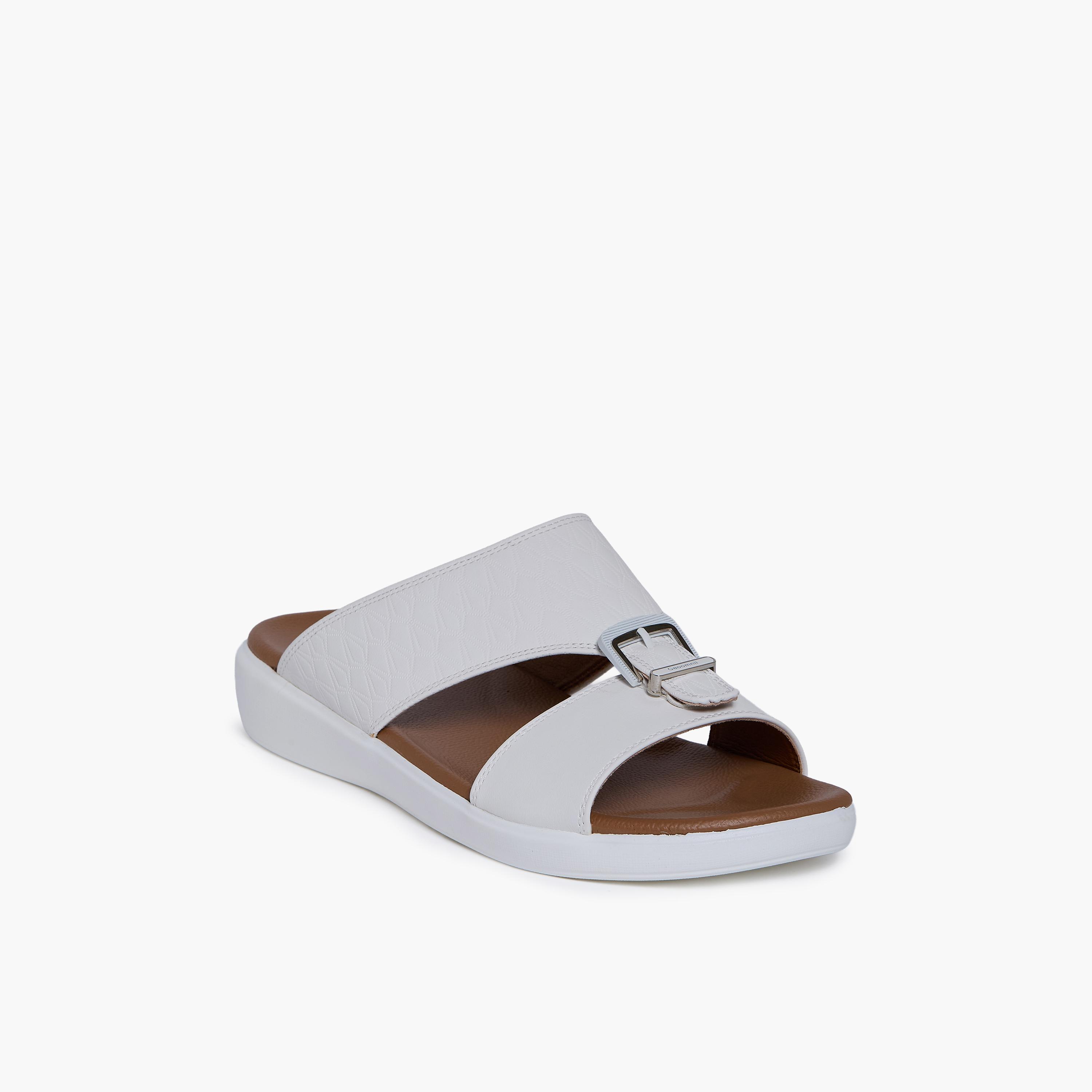 جيومني - صندل زارا سهل الارتداء للرجال | GM-C826-WHITE-men-shoes-sandals-image-1