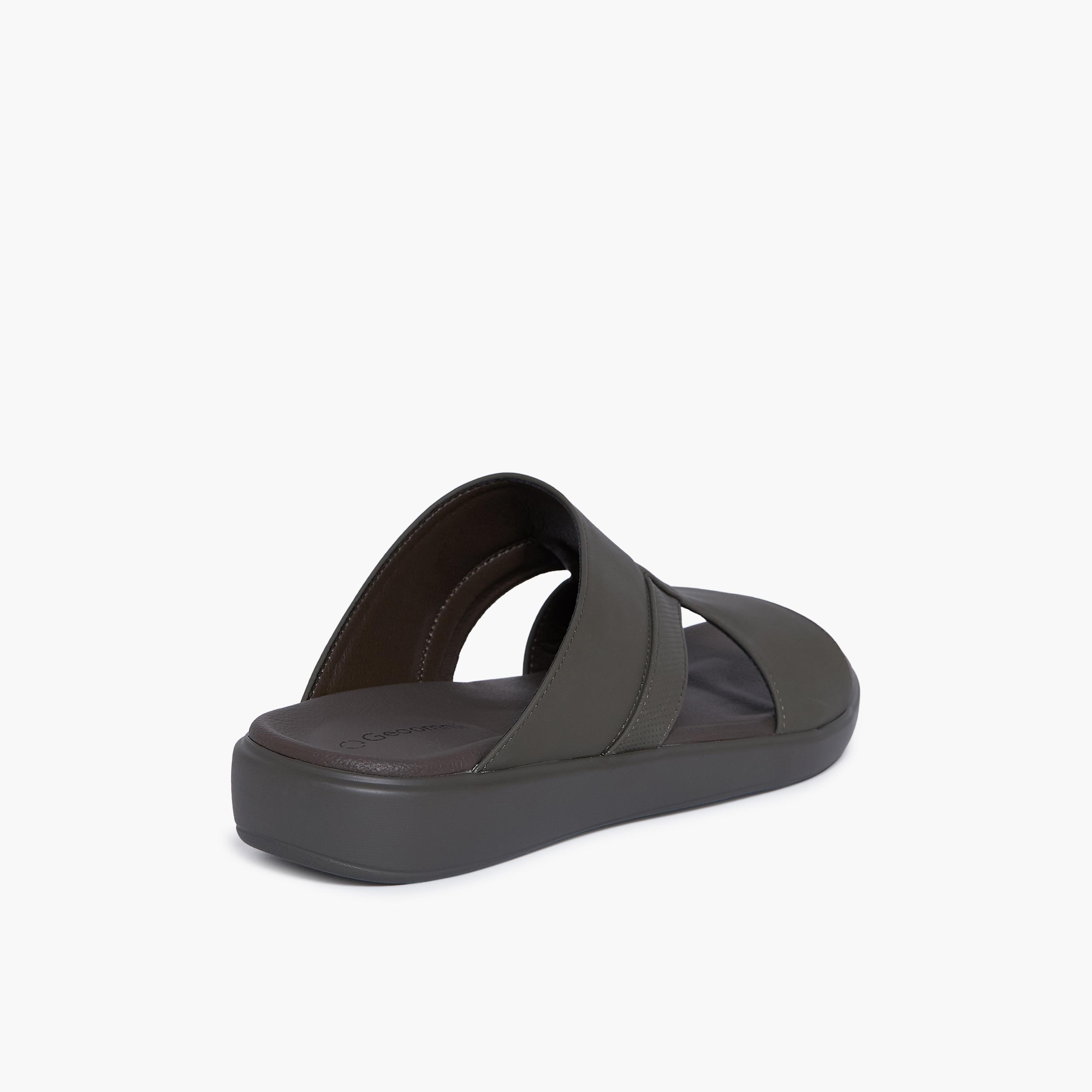 جيومني - صندل نيكو سهل الارتداء للرجال | GM-C829-OLIVE-men-shoes-sandals-image-5