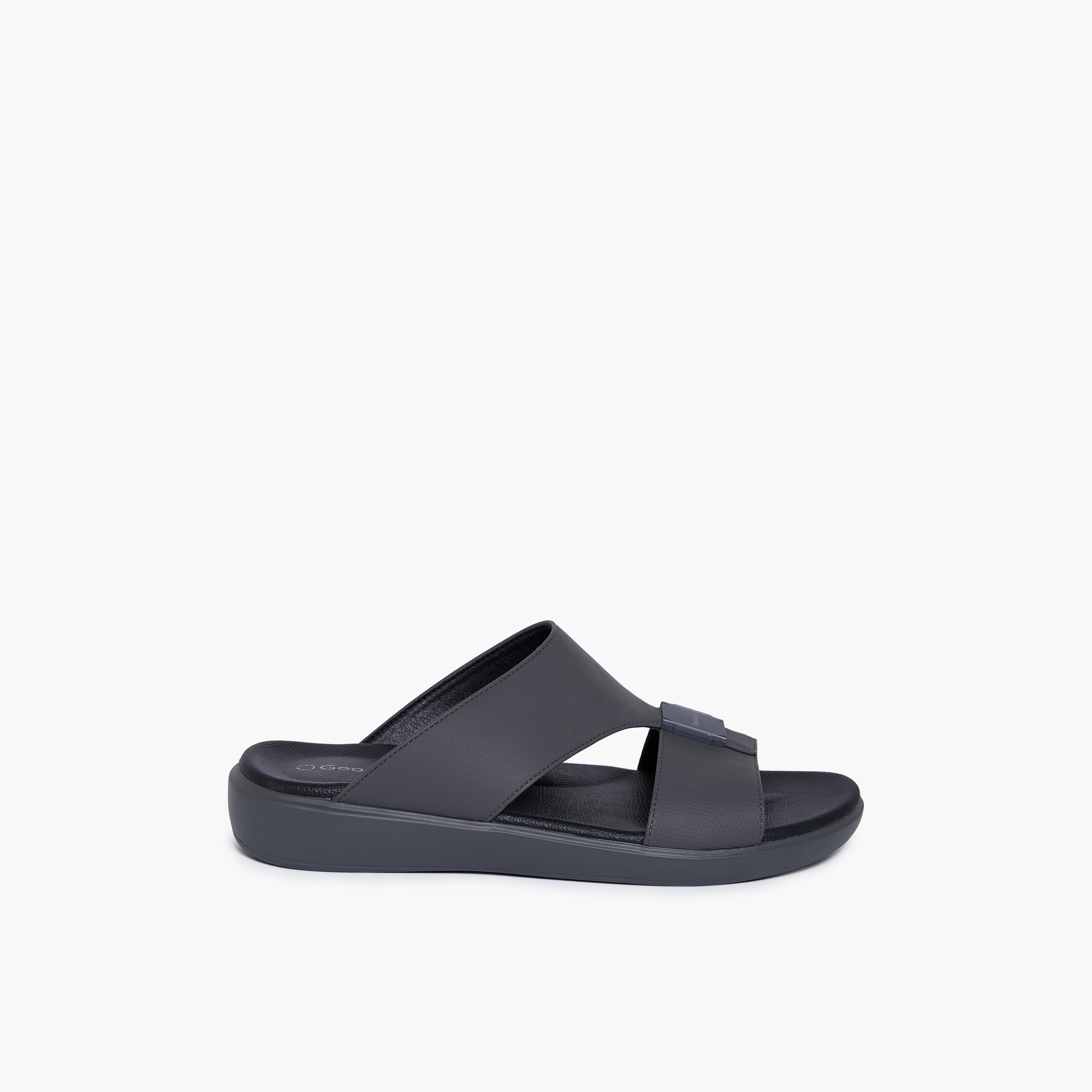 Geoomnii Men's Slip-On Theo Slide Sandals | GM-C830-GREY-men-shoes-sandals-image-4