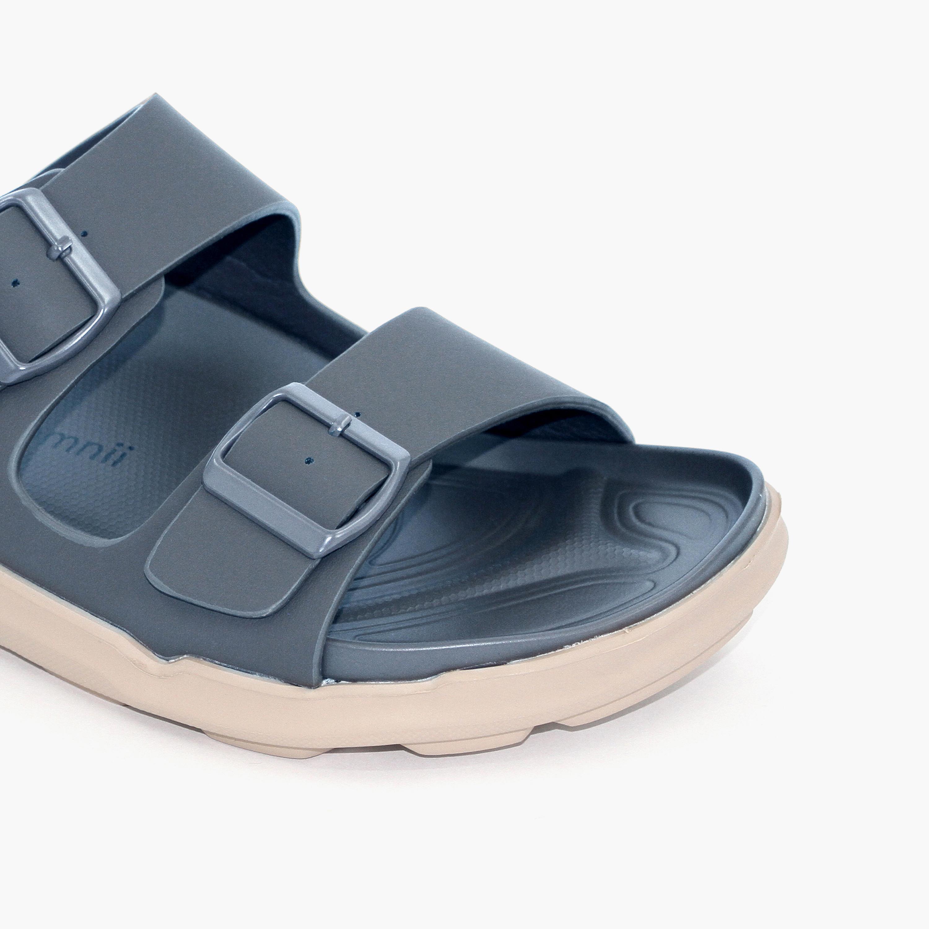 Geoomnii Men's Slip-On Zephirine Slide Sandals | GM-FY026-BLACK-men-shoes-sandals-image-2