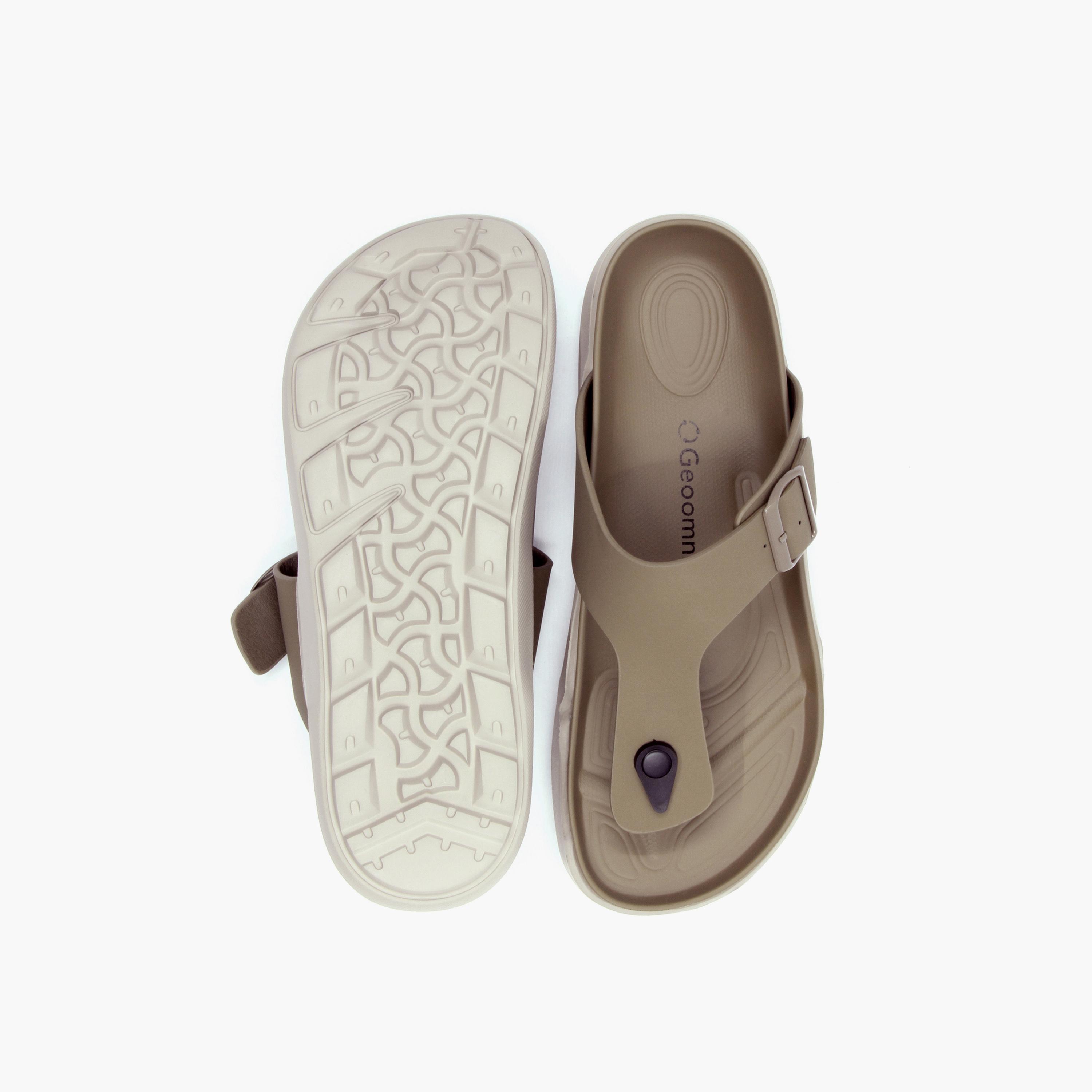Geoomnii Men's Slip-On Kaspian Thong Sandals | GM-FY027-Dk GREY-men-shoes-sandals-image-3