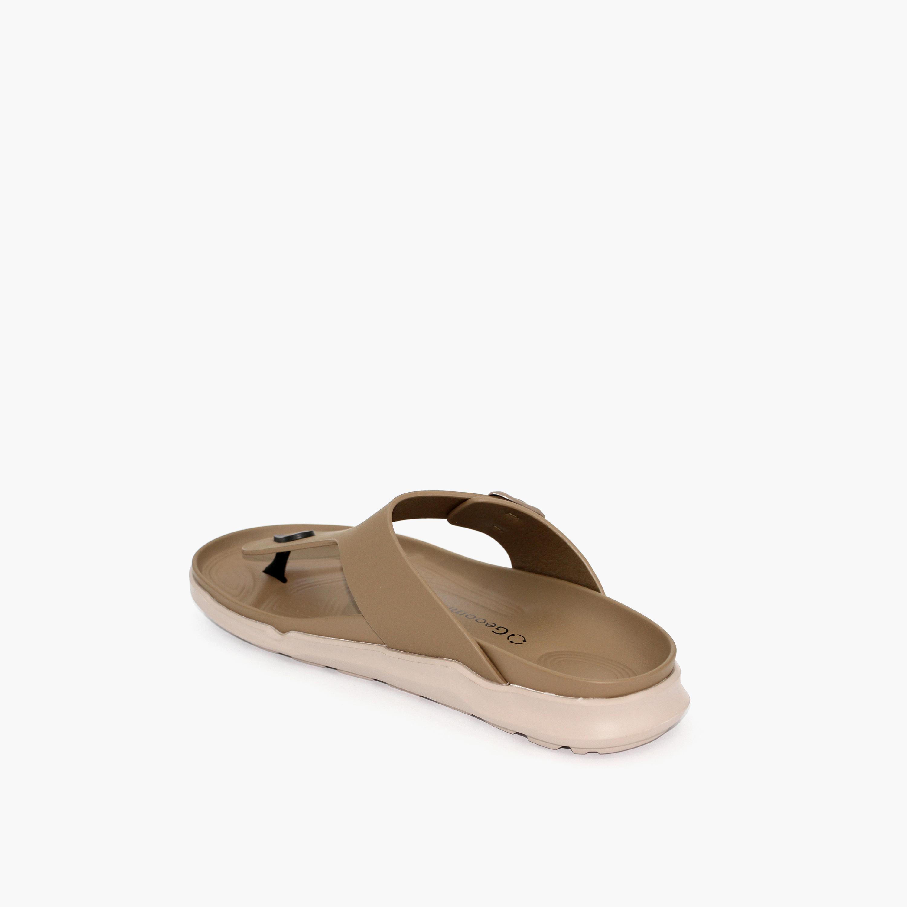 Geoomnii Men's Slip-On Kaspian Thong Sandals | GM-FY027-Dk GREY-men-shoes-sandals-image-4
