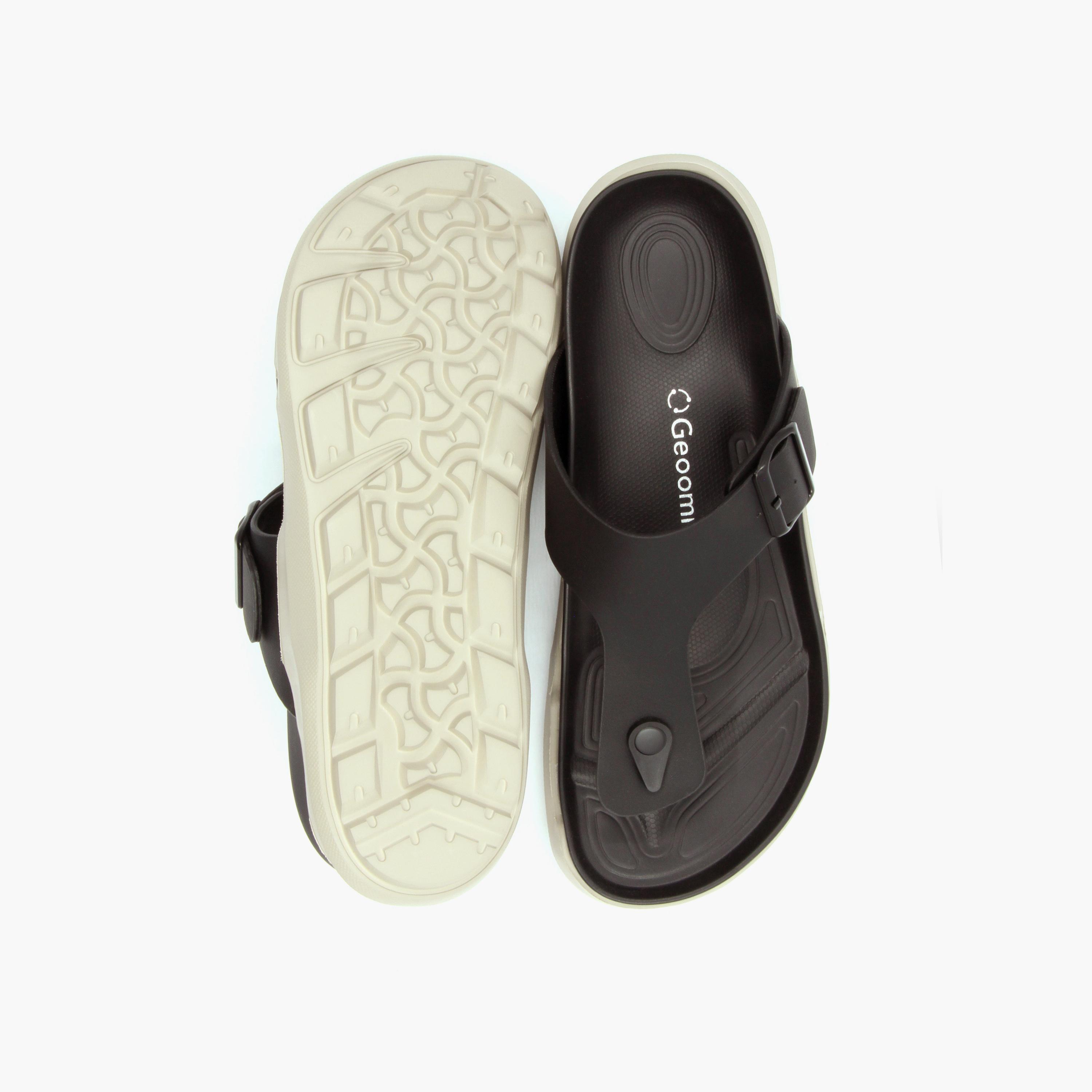 Geoomnii Men's Slip-On Kaspian Thong Sandals | GM-FY027-Dk GREY-men-shoes-sandals-image-3