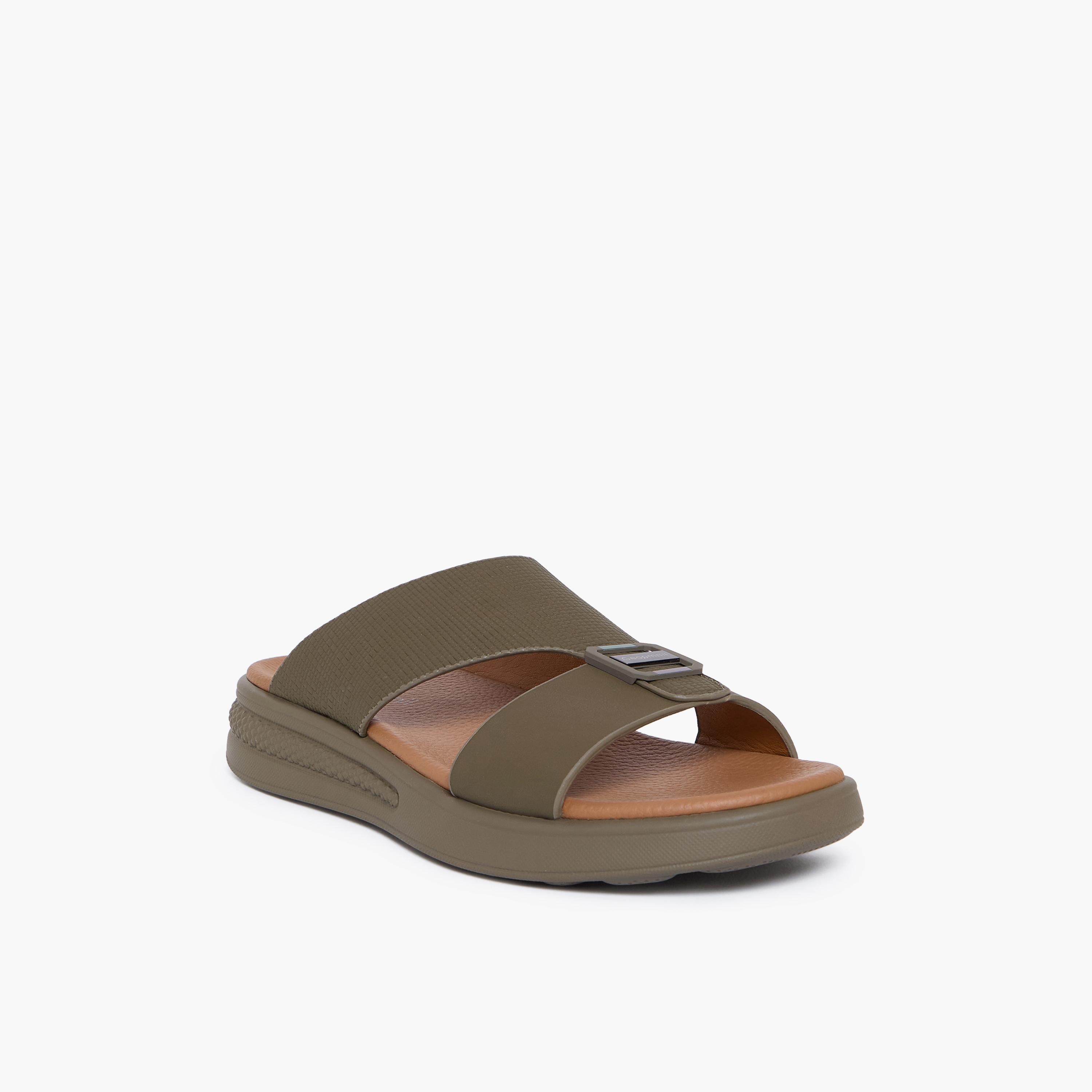 Geoomnii Men's Slip-On Fame Arabic Sandals | GM-HK629-men-shoes-sandals-image-1
