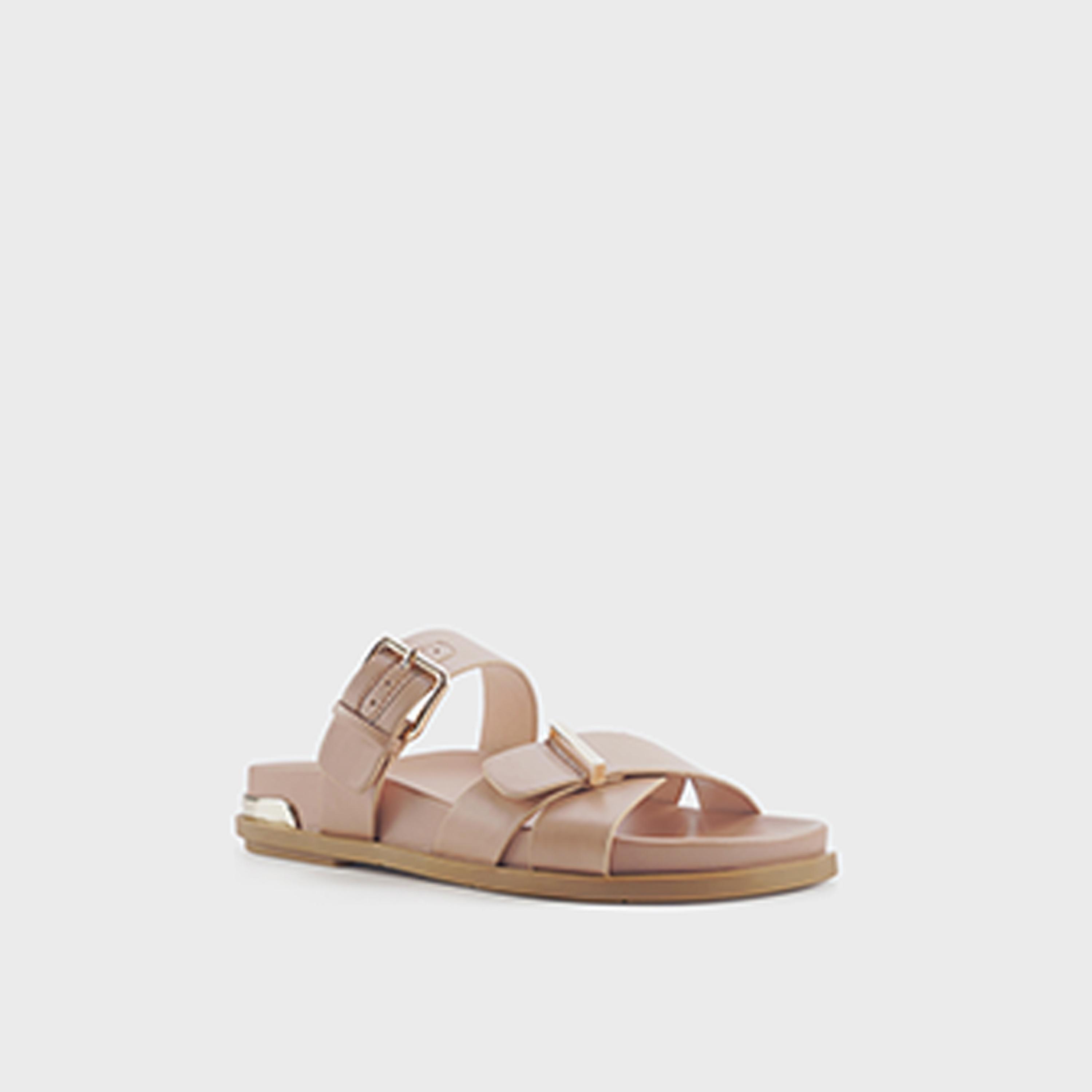 ناين ويست- صندل بحزام وإبزيم للنساء | HARPEN 5FX-women-shoes-sandals-flats-image-1