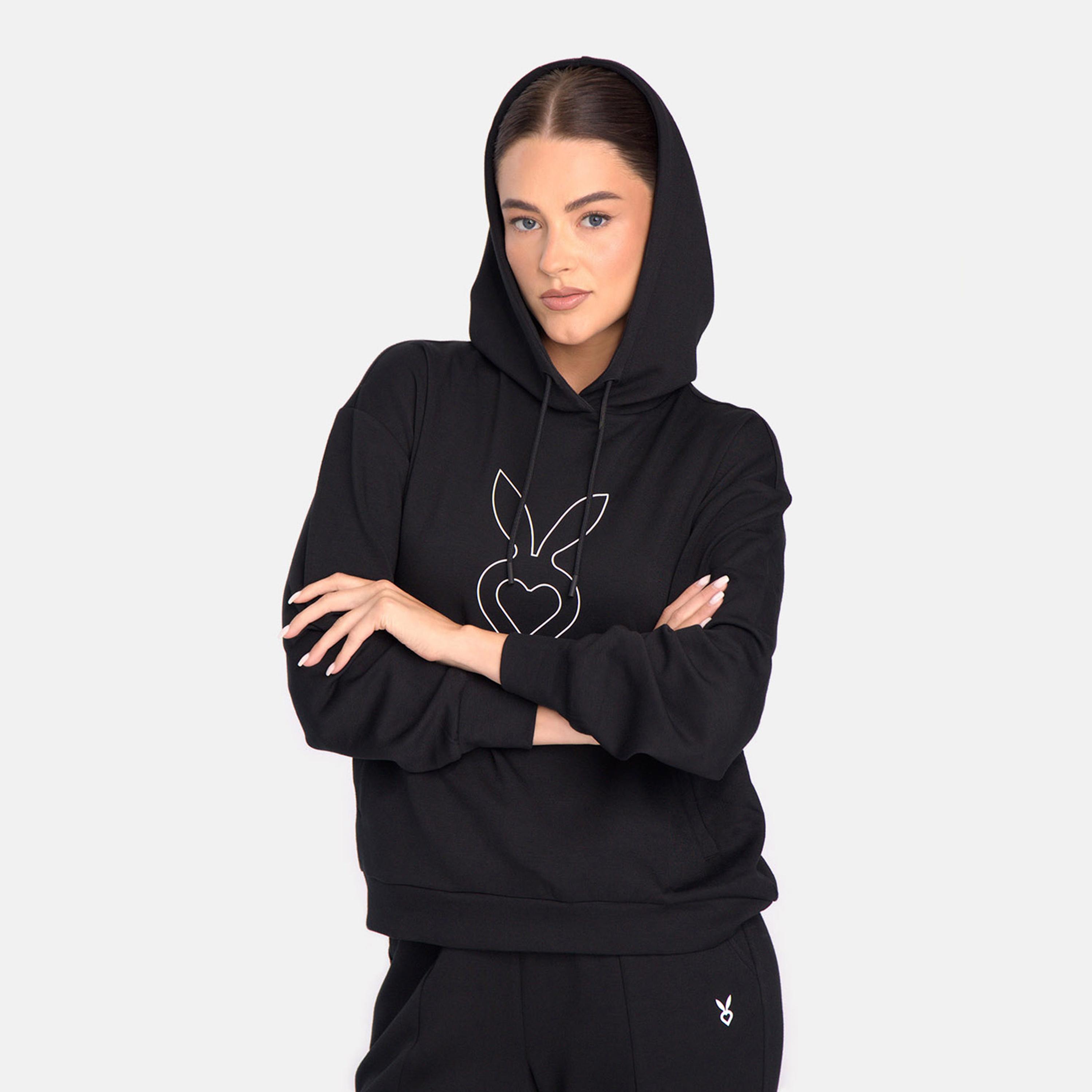 Cardio Bunny Women's Long Sleeve Hoodie-women-winterwear-hoodiesandsweatshirts-sweatshirts-image-1