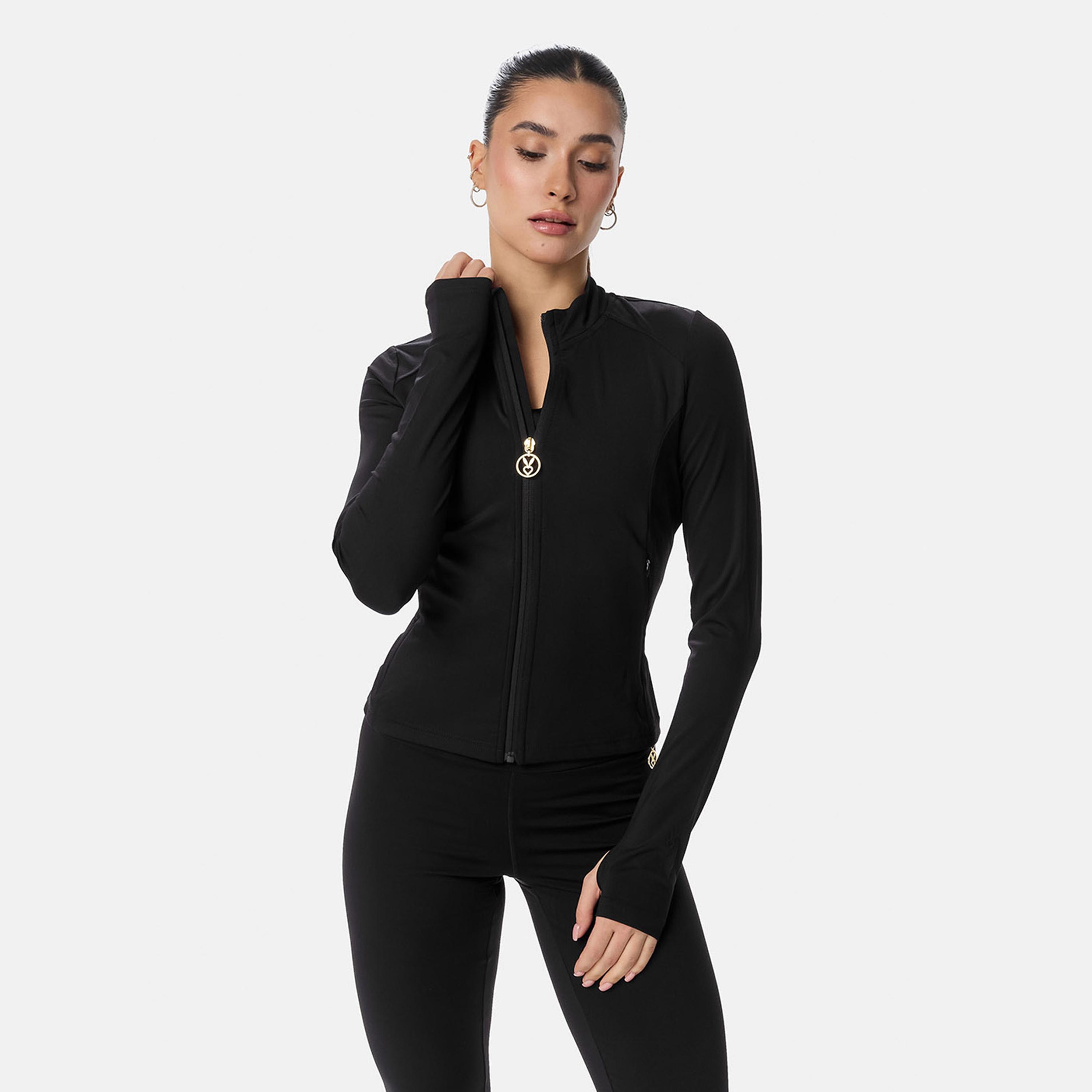 كارديو باني - جاكيت نسائي بأكمام طويلة-women-clothing-sportswearandactivewear-coatsandjackets-jackets-image-1