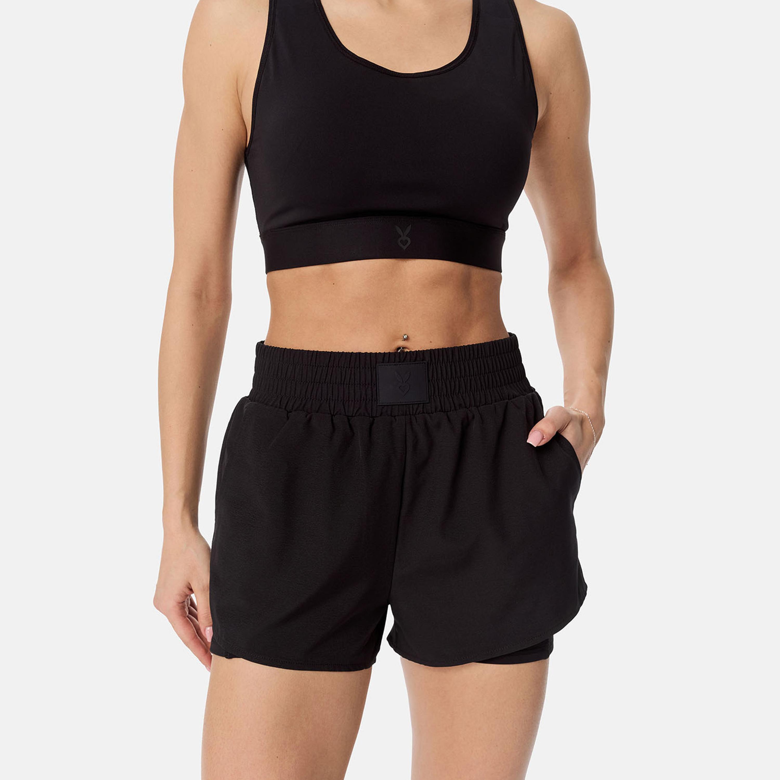 Cardio Bunny Women's Relaxed Fit Shorts-women-clothing-sportswearandactivewear-bottoms-athleticskirtsandshorts-image-1