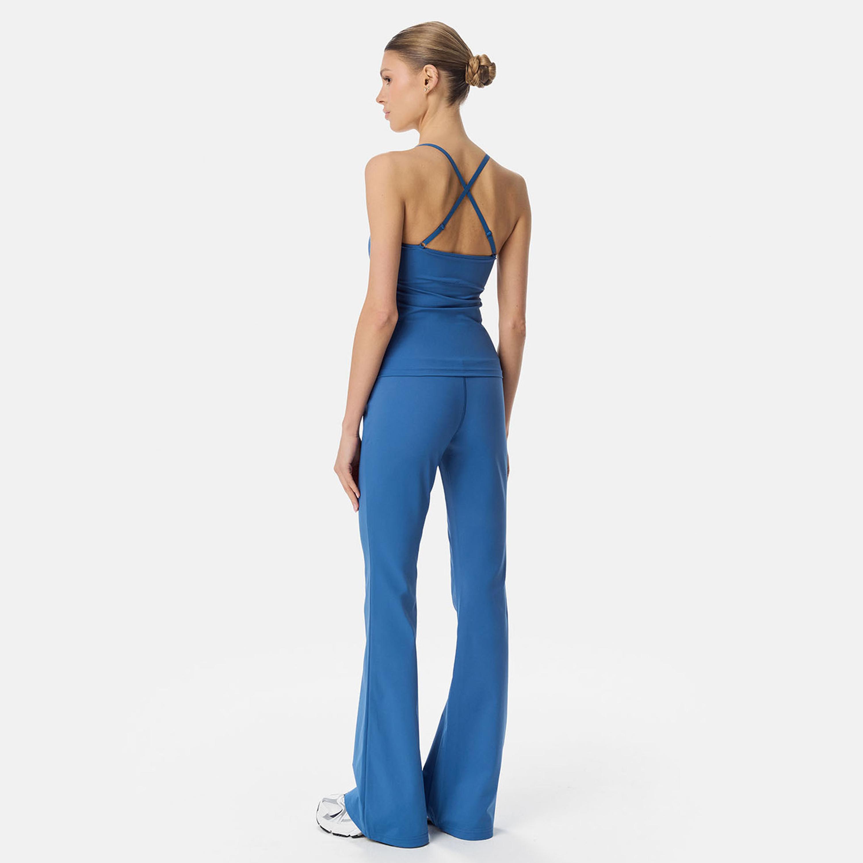 كارديو باني - ليجنز نسائي عالي الخصر بقصة واسعة من الأسفل-women-clothing-sportswearandactivewear-bottoms-leggings-image-5