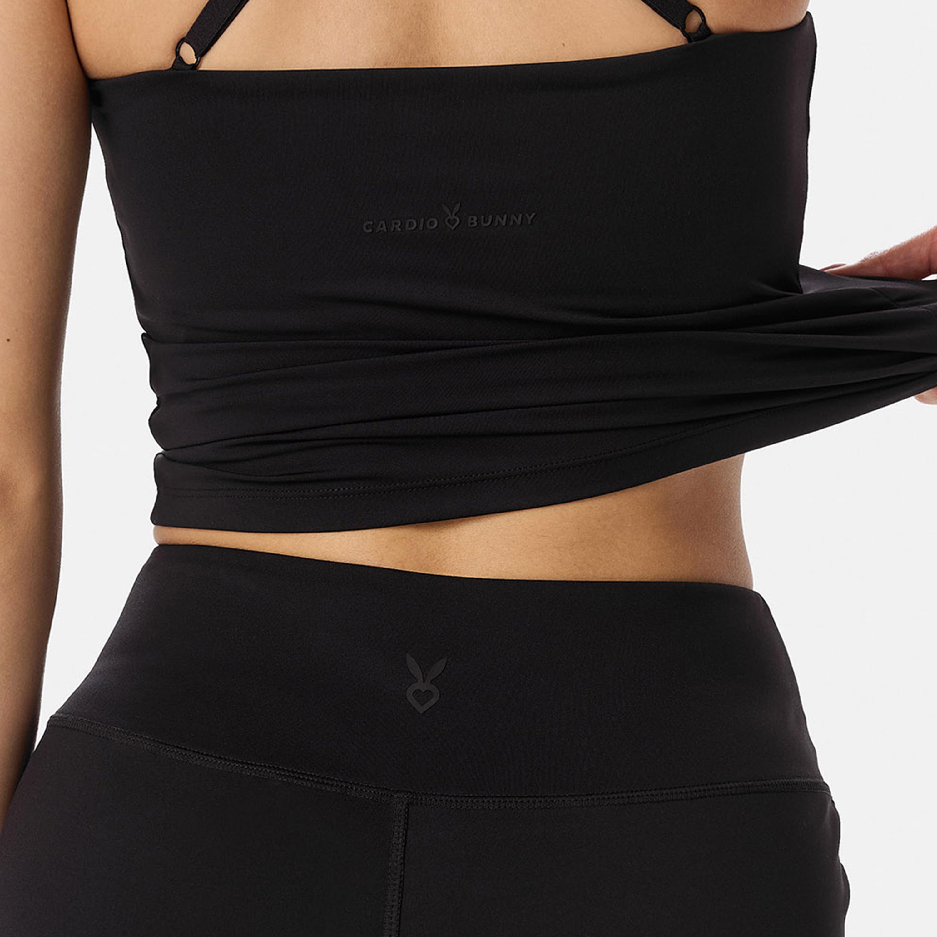 كارديو باني - ليجنز نسائي عالي الخصر بقصة واسعة من الأسفل-women-clothing-sportswearandactivewear-bottoms-leggings-image-5