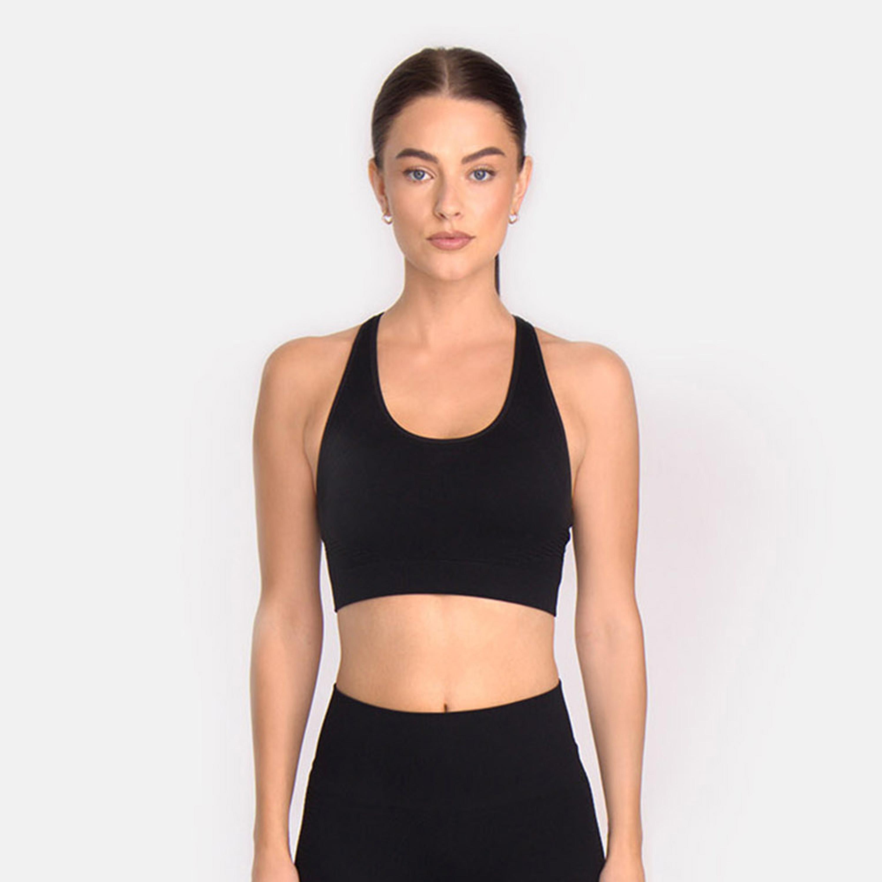 كارديو باني - حمالة صدر رياضية بدون أكمام بدعم متوسط للنساء-sports-women-clothing-sportsbras-image-1