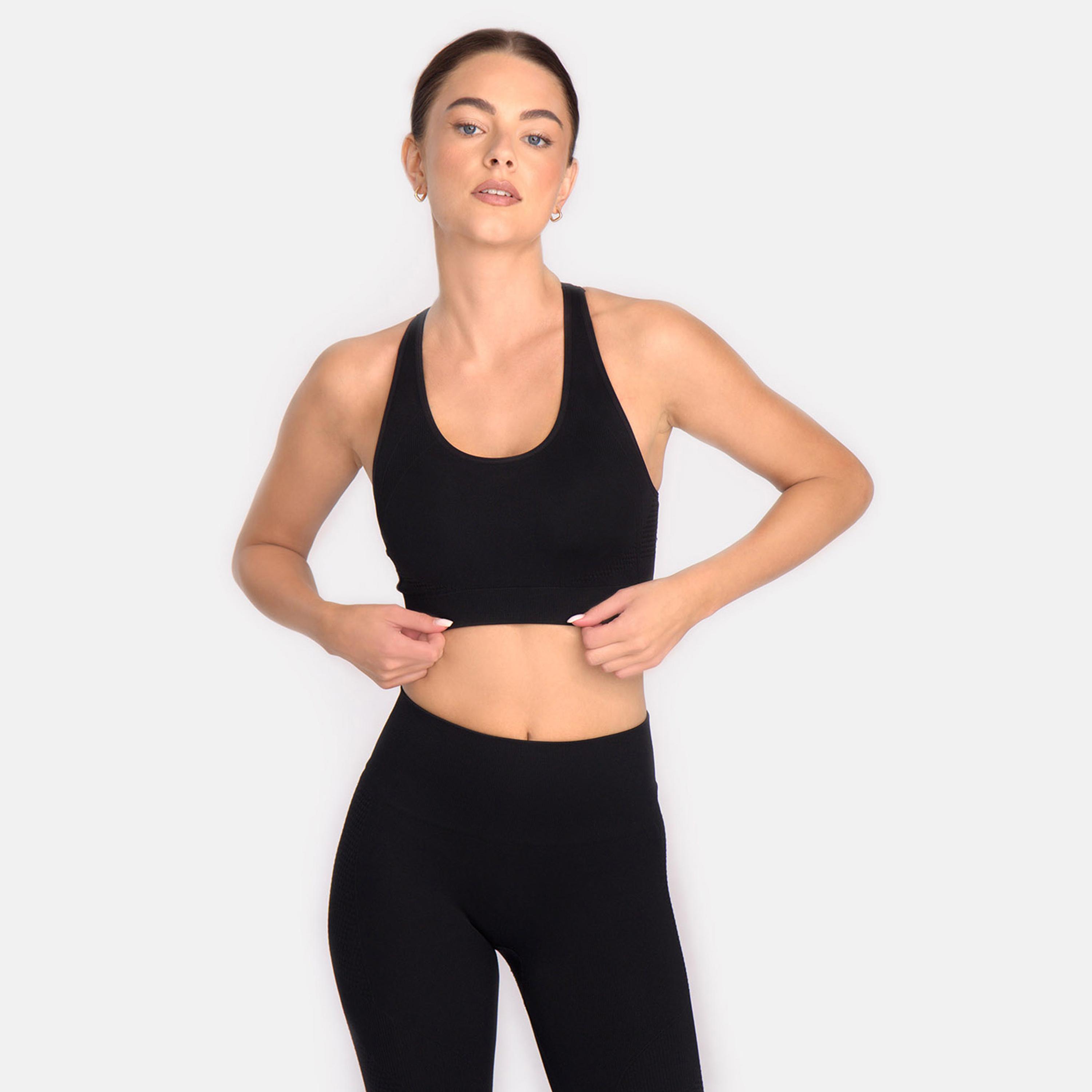 كارديو باني - حمالة صدر رياضية بدون أكمام بدعم متوسط للنساء-sports-women-clothing-sportsbras-image-4