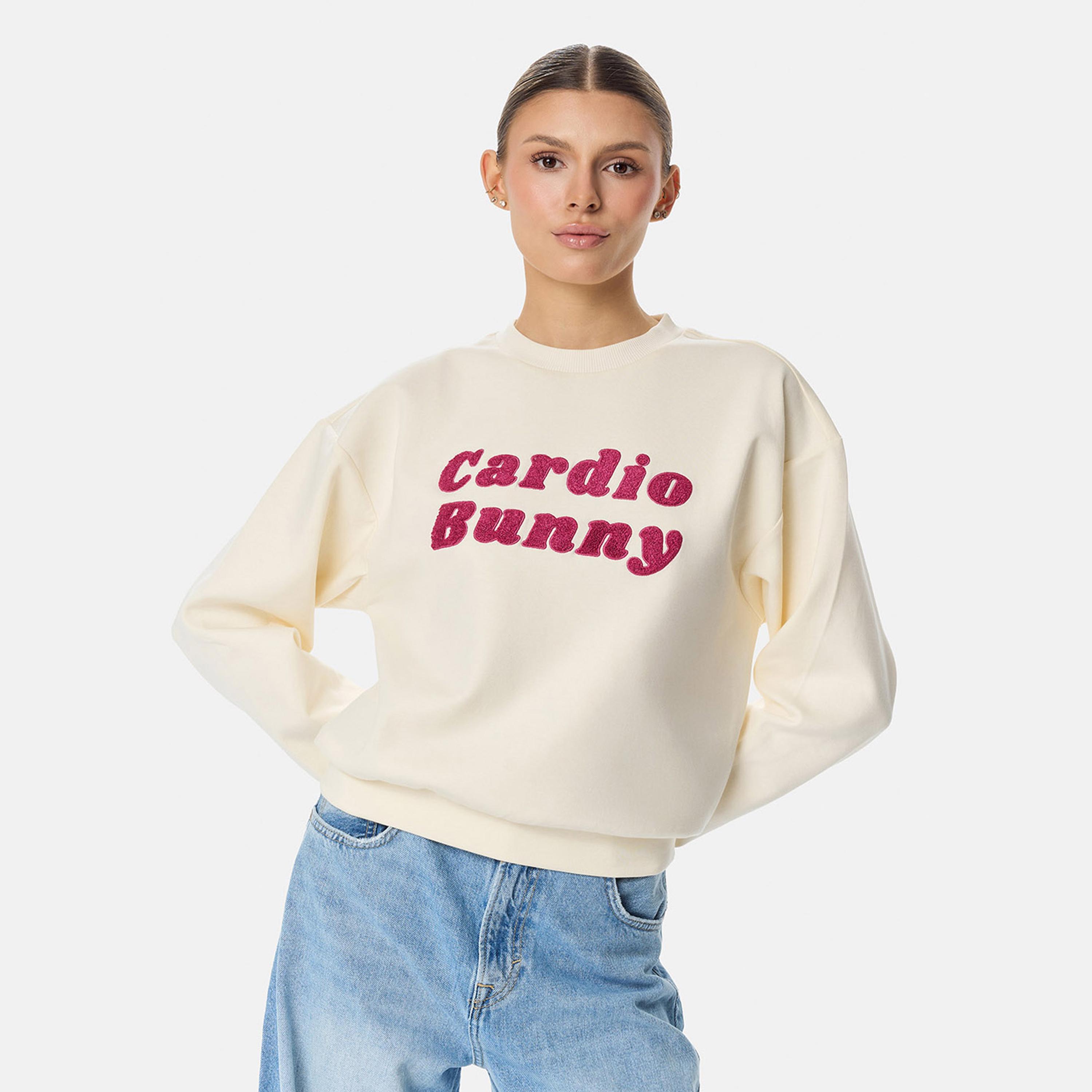 Cardio Bunny Women's Long Sleeves Sweatshirt-women-winterwear-hoodiesandsweatshirts-sweatshirts-image-1