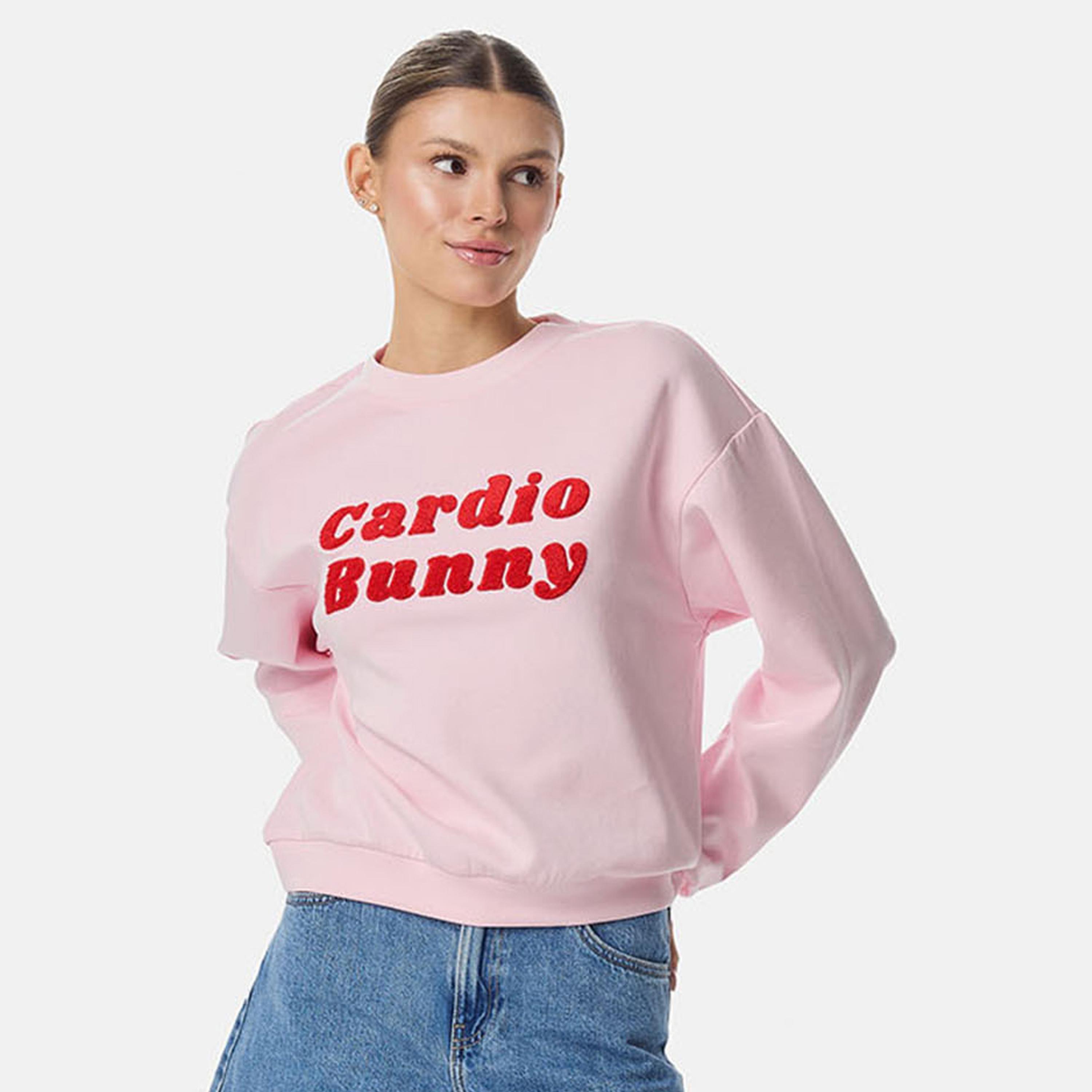 Cardio Bunny Women's Long Sleeves Sweatshirt-women-winterwear-hoodiesandsweatshirts-sweatshirts-image-1