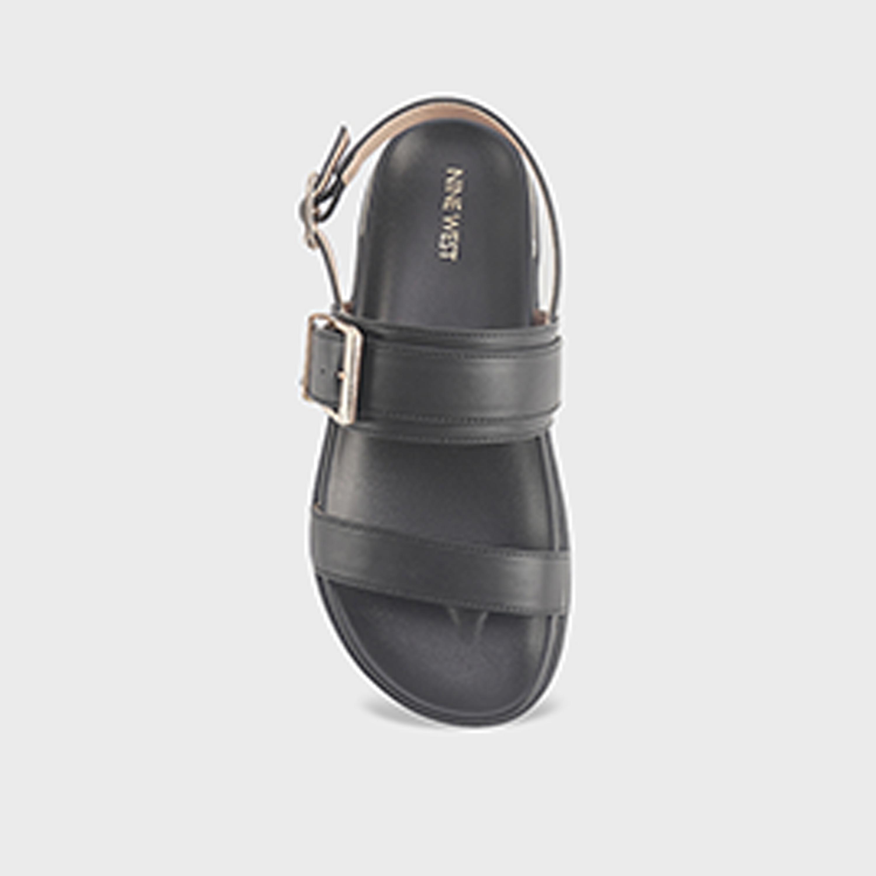 Nine West Women's Buckle Strap Sandals | HELLA 5FX-women-shoes-sandals-flats-image-2