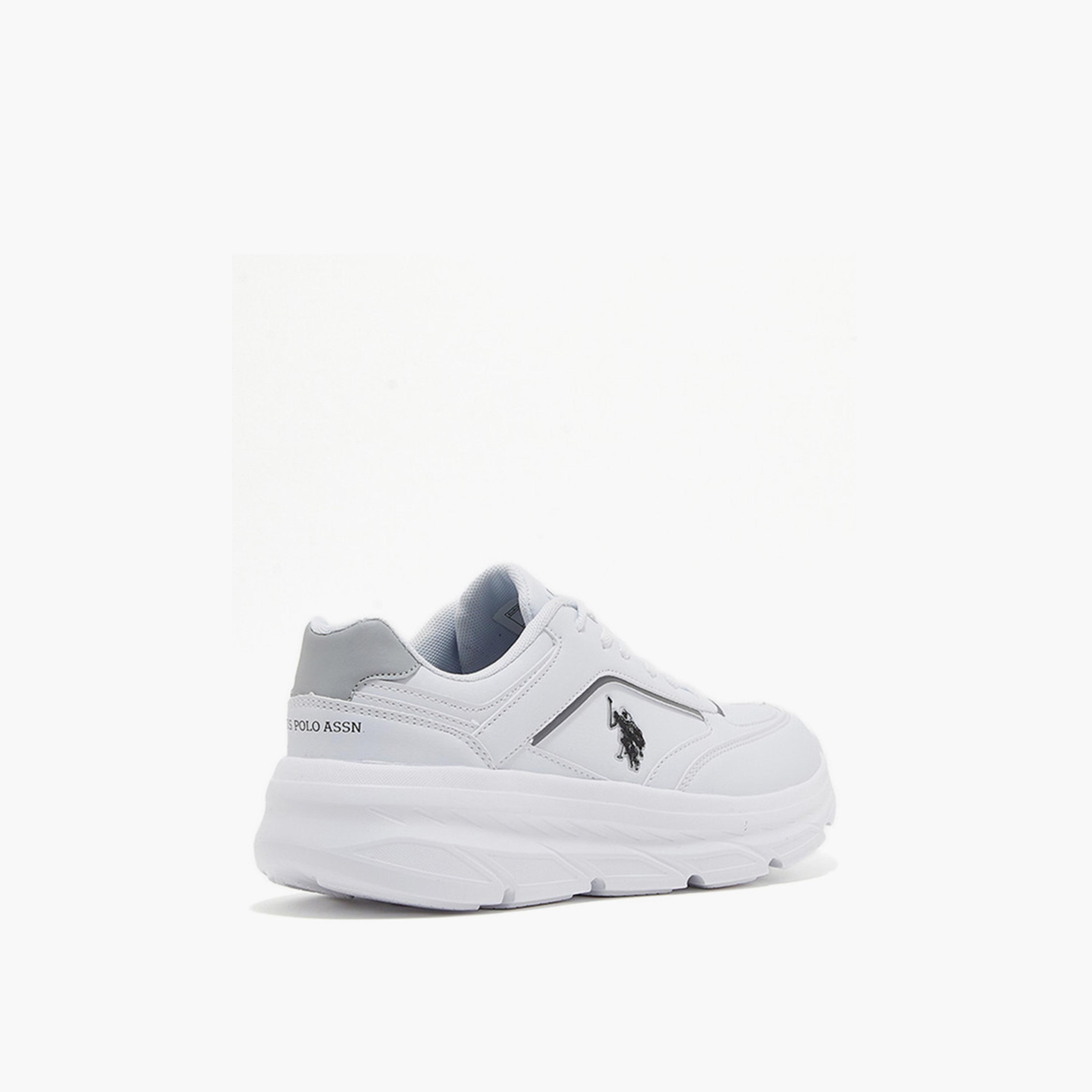 U.S. Polo Assn Women's Lace-Up Low Ankle Sneakers | HILDA-GLB-5FX-women-shoes-sneakers-image-4