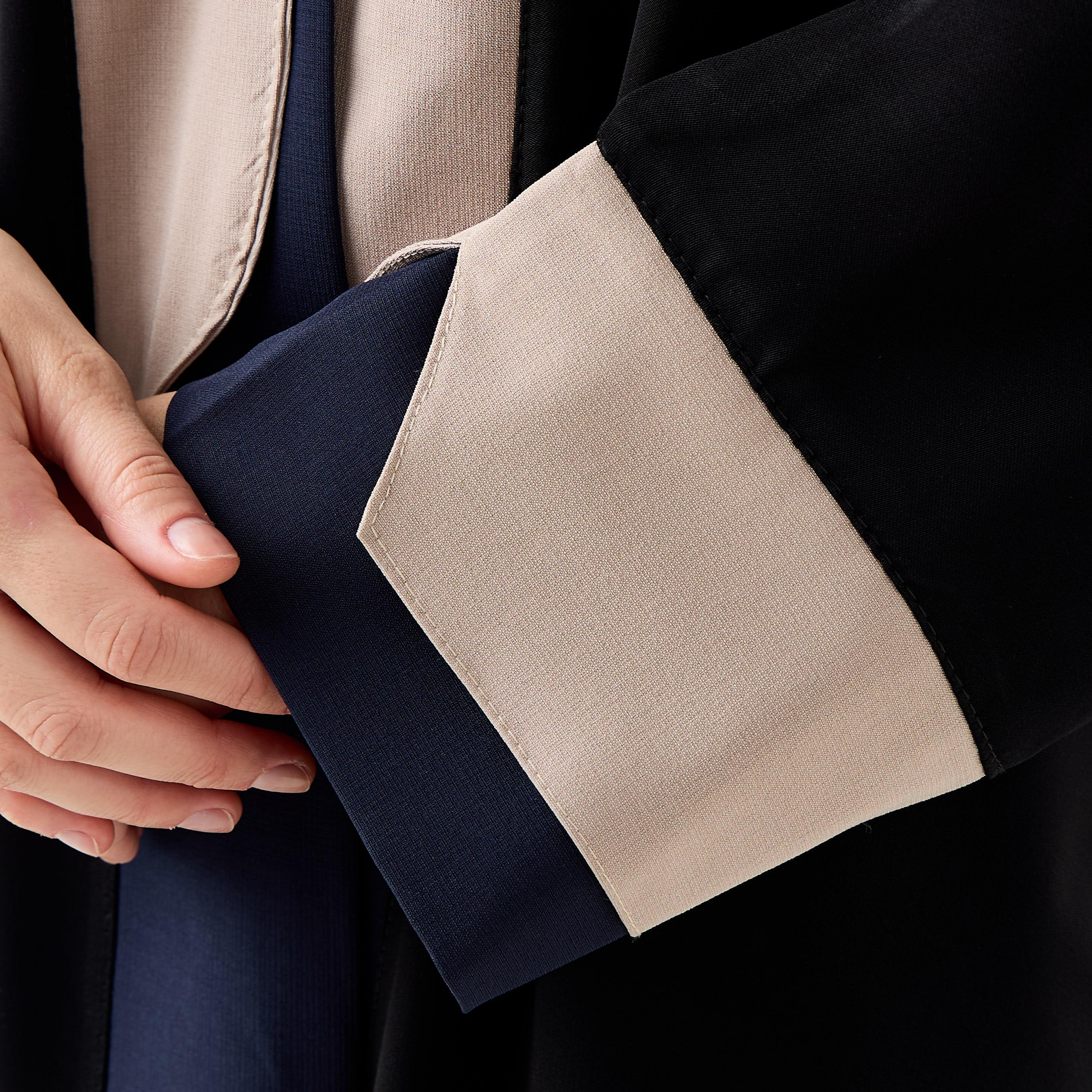 Hadiyath Al Madinah Panelled Open Front Abaya-women-arabicclothing-abayas-image-6