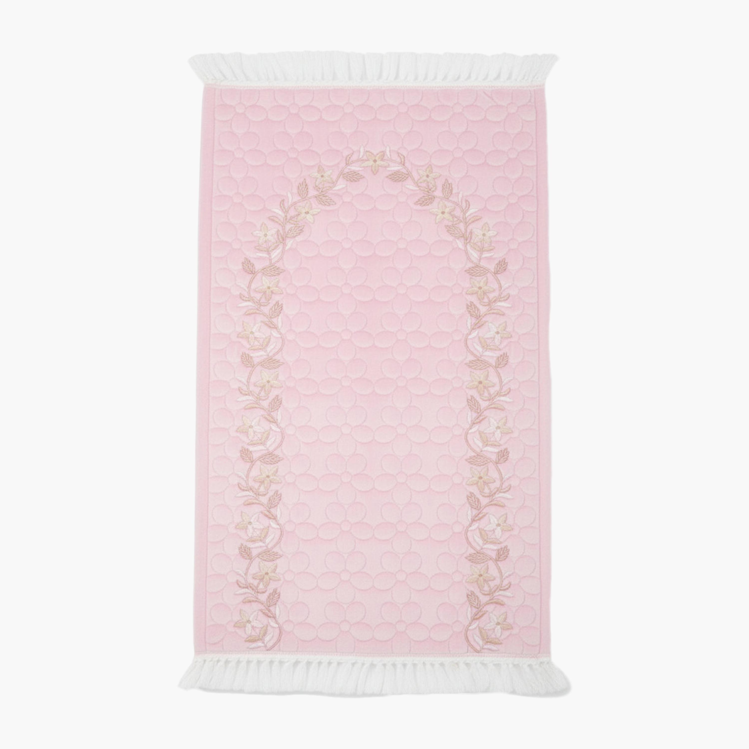 عباءة صلاة نسائية مطرزة مع حجاب وسجادة صلاة مطابقة من حديث المدينة-women-arabicclothing-prayerclothing-image-2