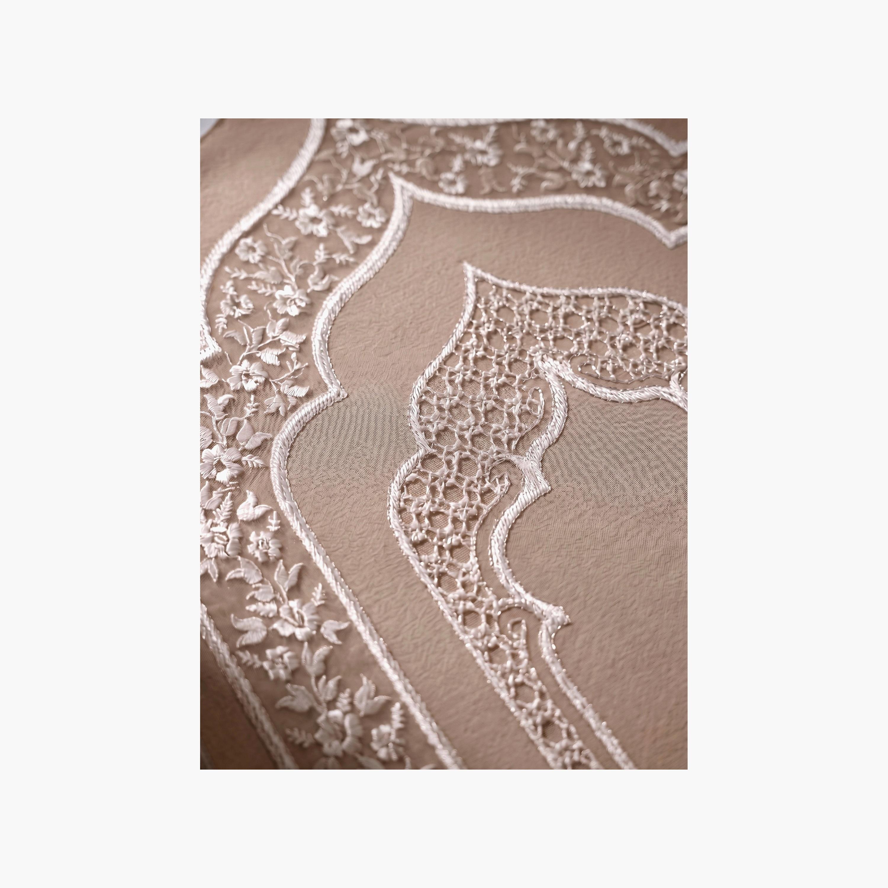 Hadiyath Al Madinah Classic Arch Prayer Mat 110cm X 70cm-household-rugsandcarpets-prayermats-image-2