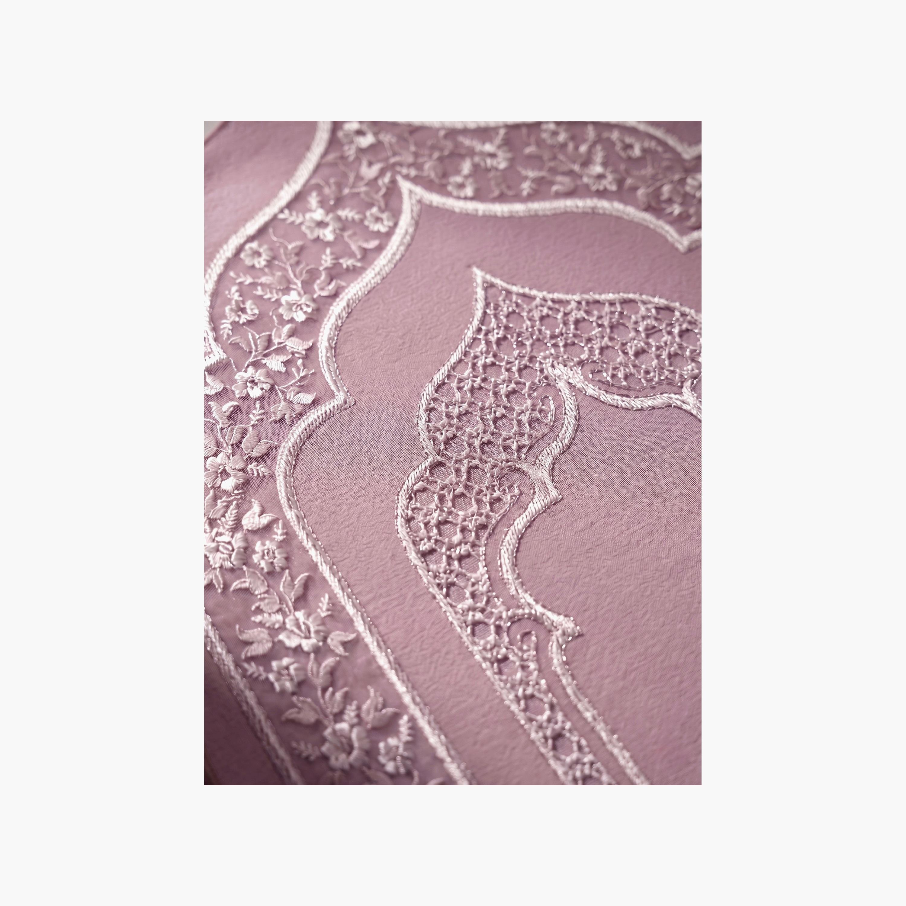 سجادة صلاة حديث المدينة بتصميم قوس كلاسيكي، 110 سم × 70 سم-household-rugsandcarpets-prayermats-image-2