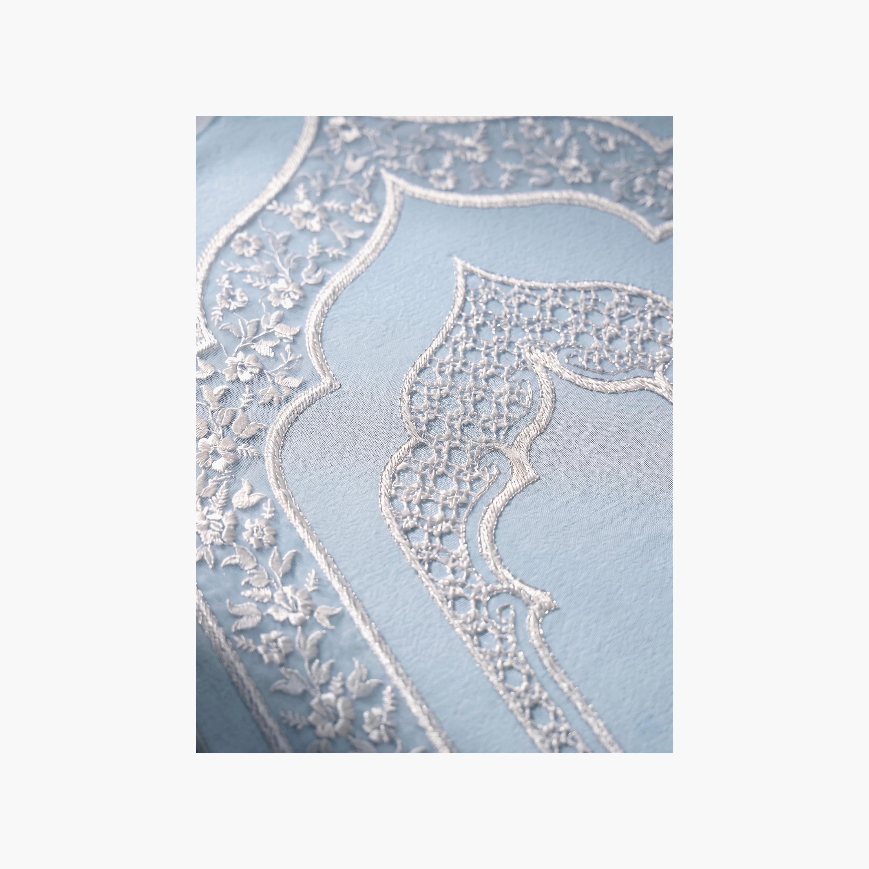 سجادة صلاة حديث المدينة بتصميم قوس كلاسيكي، 110 سم × 70 سم-household-rugsandcarpets-prayermats-image-2