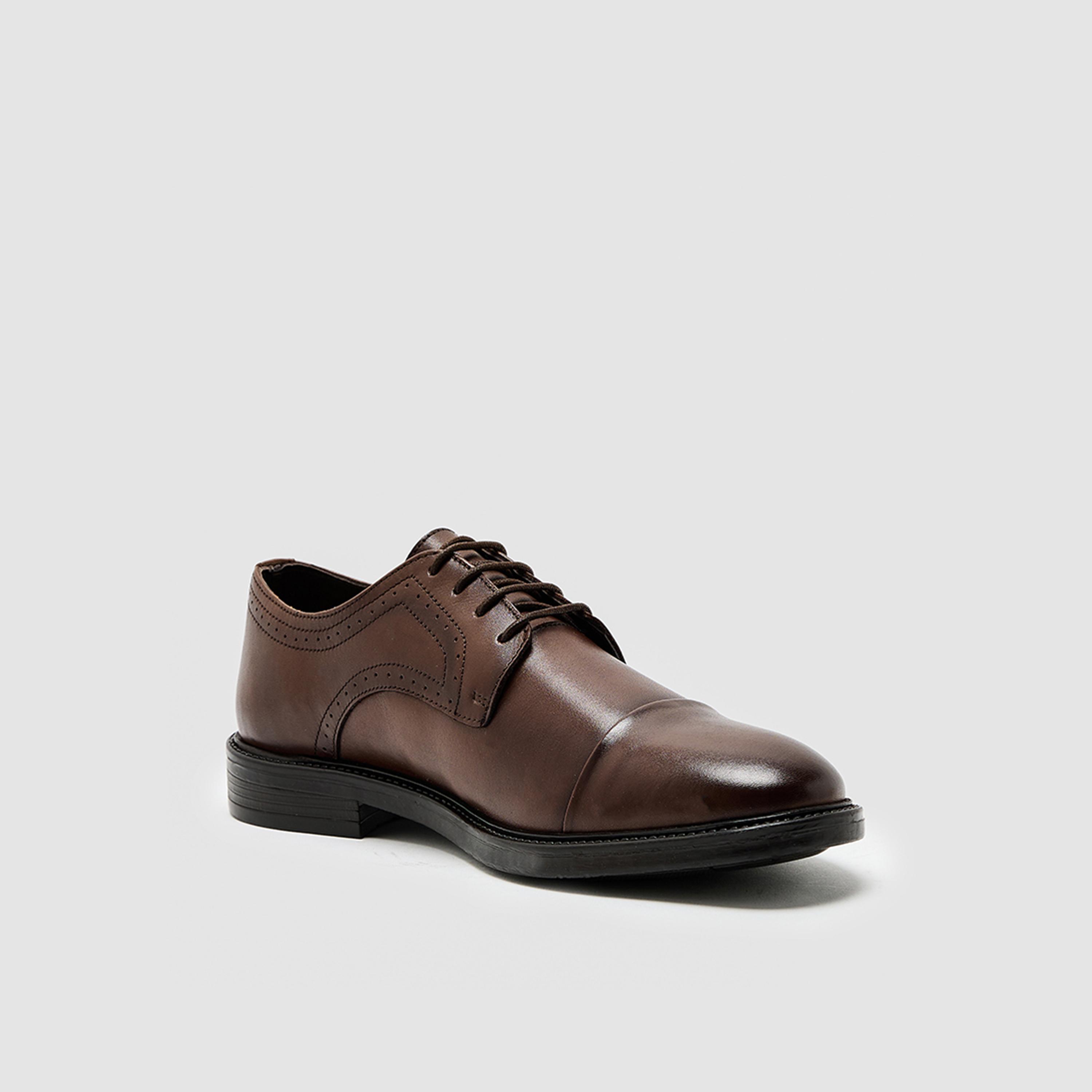 Hush Puppies Men's Lace-Up Derby Shoes | HPM-TANG-TOE-CAP-men-shoes-formalshoes-image-8