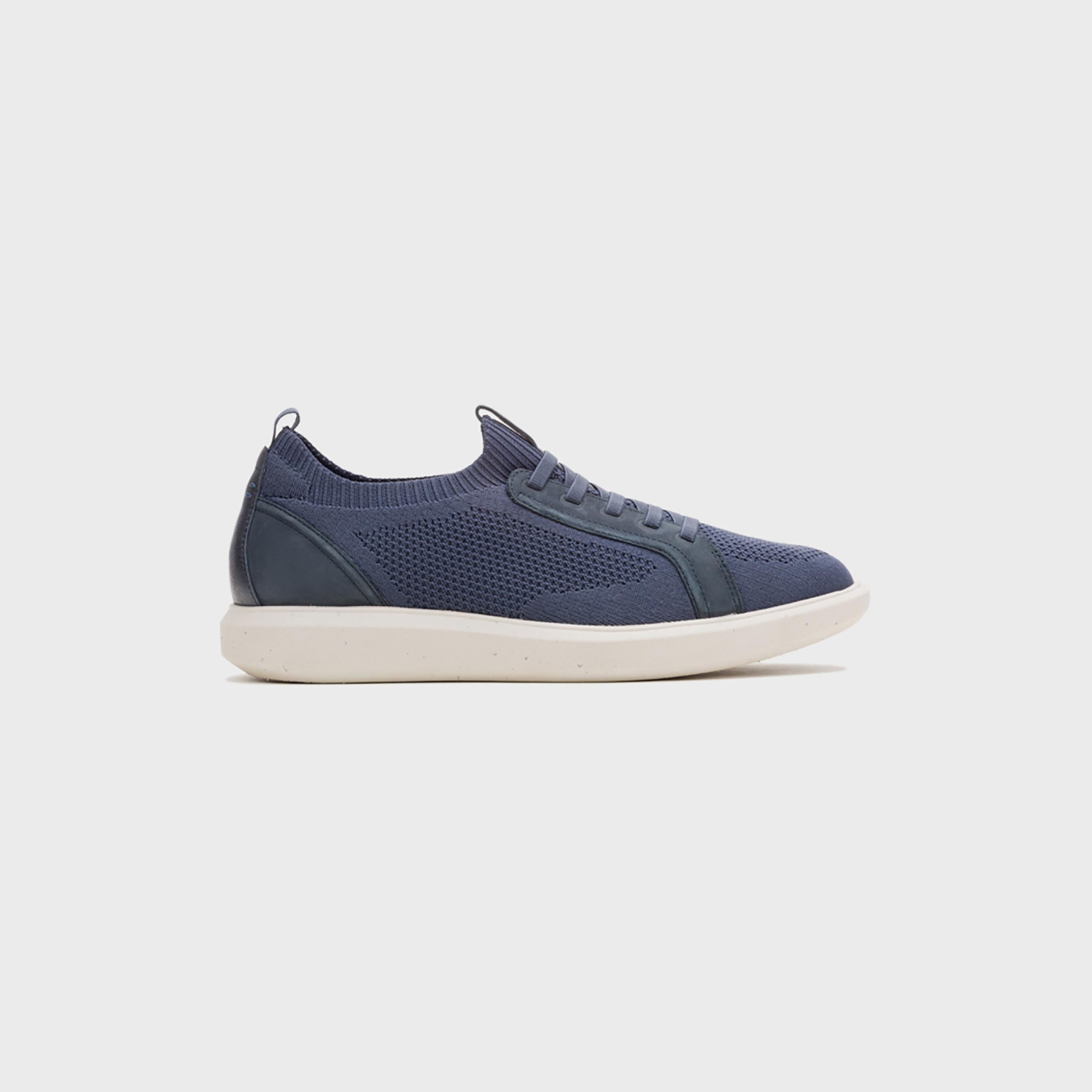 Hush Puppies Men's Lace-Up Niles Knit Low Ankle Sneakers-men-shoes-sneakers-image-2