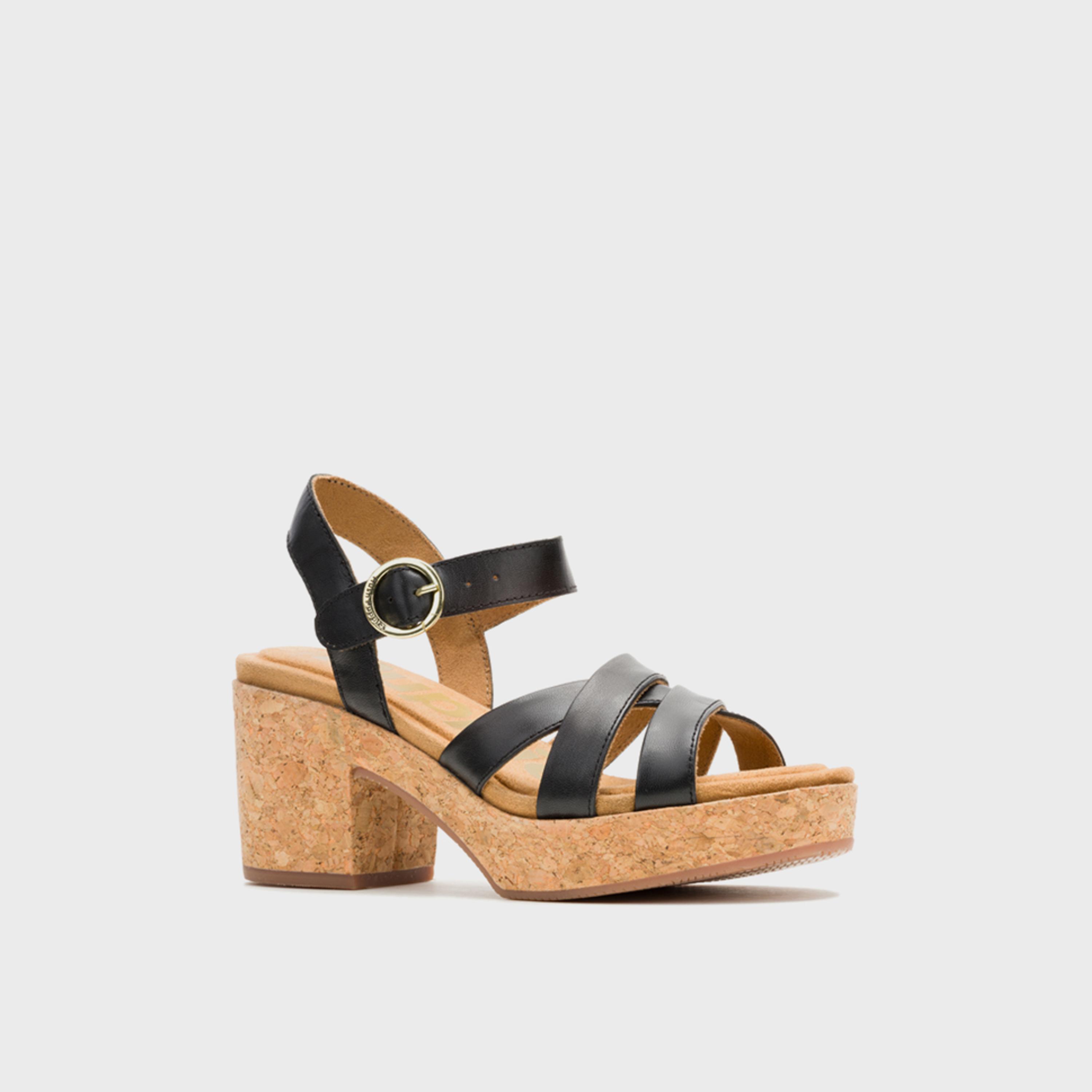 Hush Puppies Women's POPPY STRAPPY Buckle Platform Heels | HPW11156-women-shoes-heels-image-1