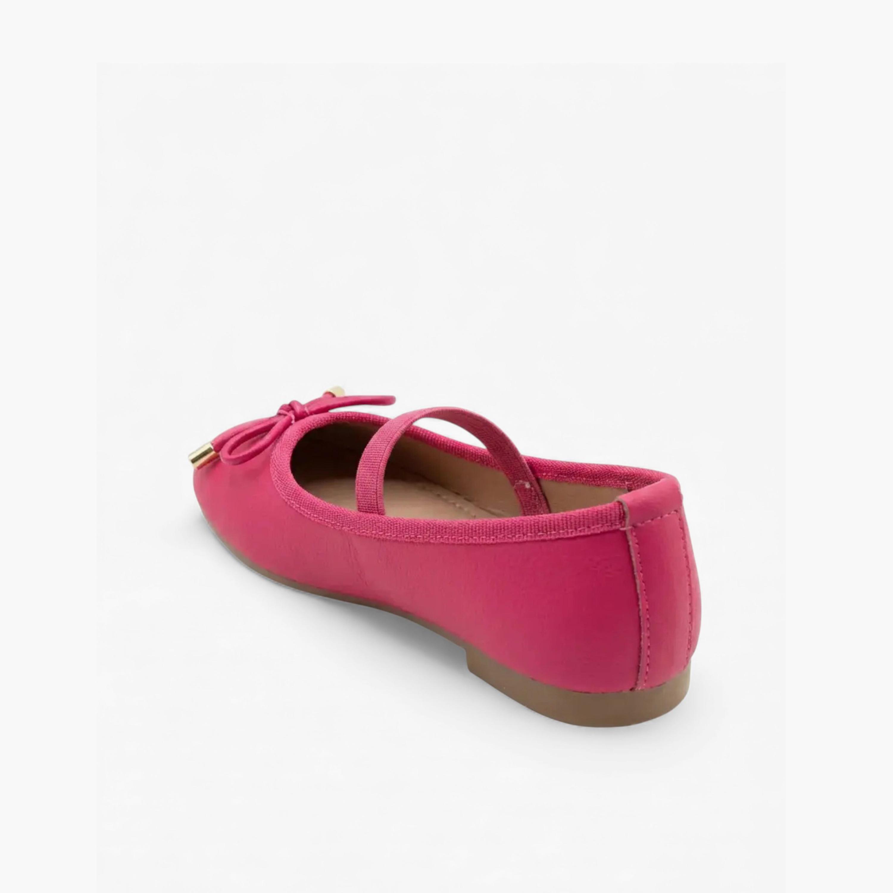 جيومني - حذاء ماري جين ستايسي سهل الارتداء للبنات | HS218-1-FUSHIA-girls-shoes-ballerinas-image-5