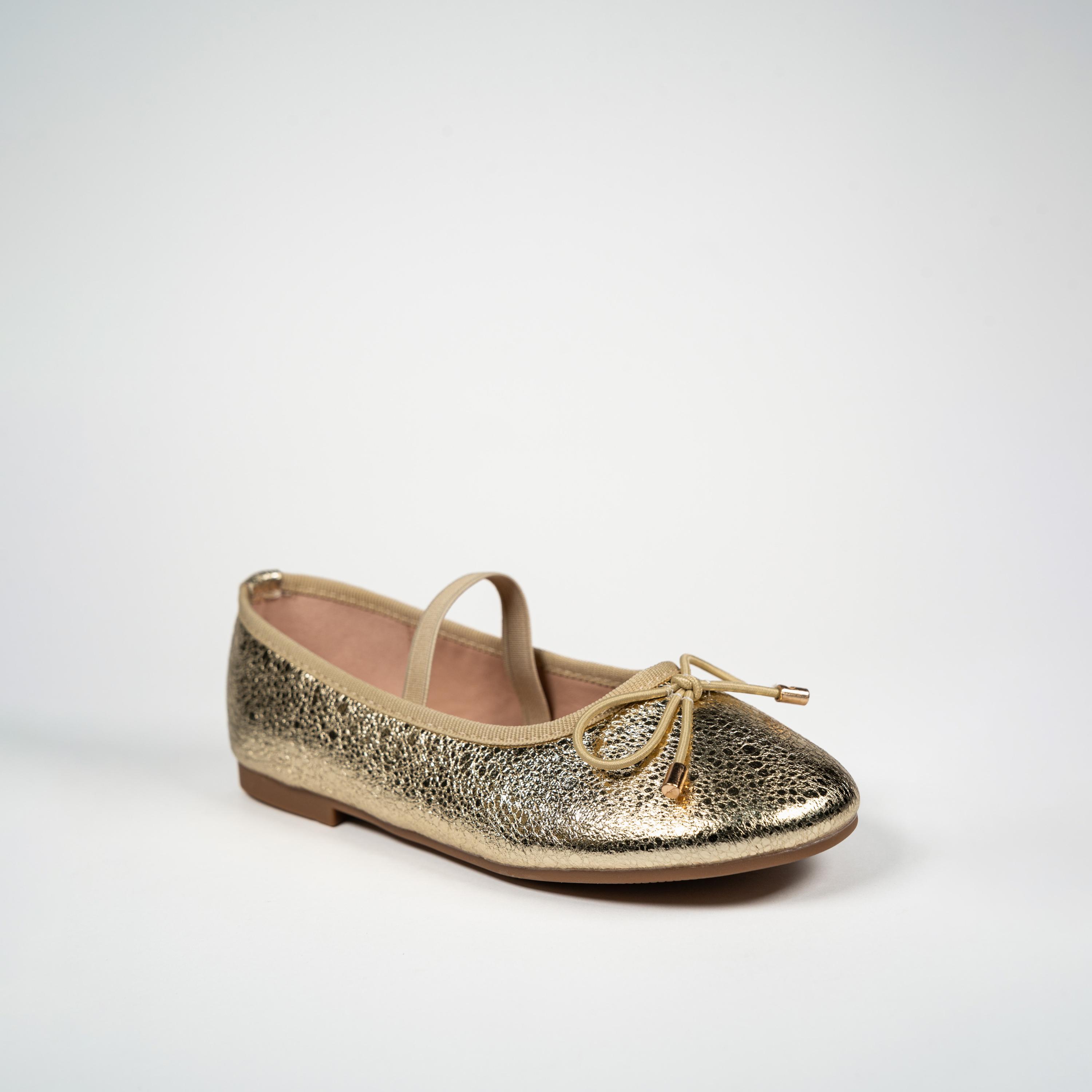 Geoomnii Girls Slip-On Lilieeanea Mary Jane | HS218-2-GOLD-girls-shoes-ballerinas-image-1