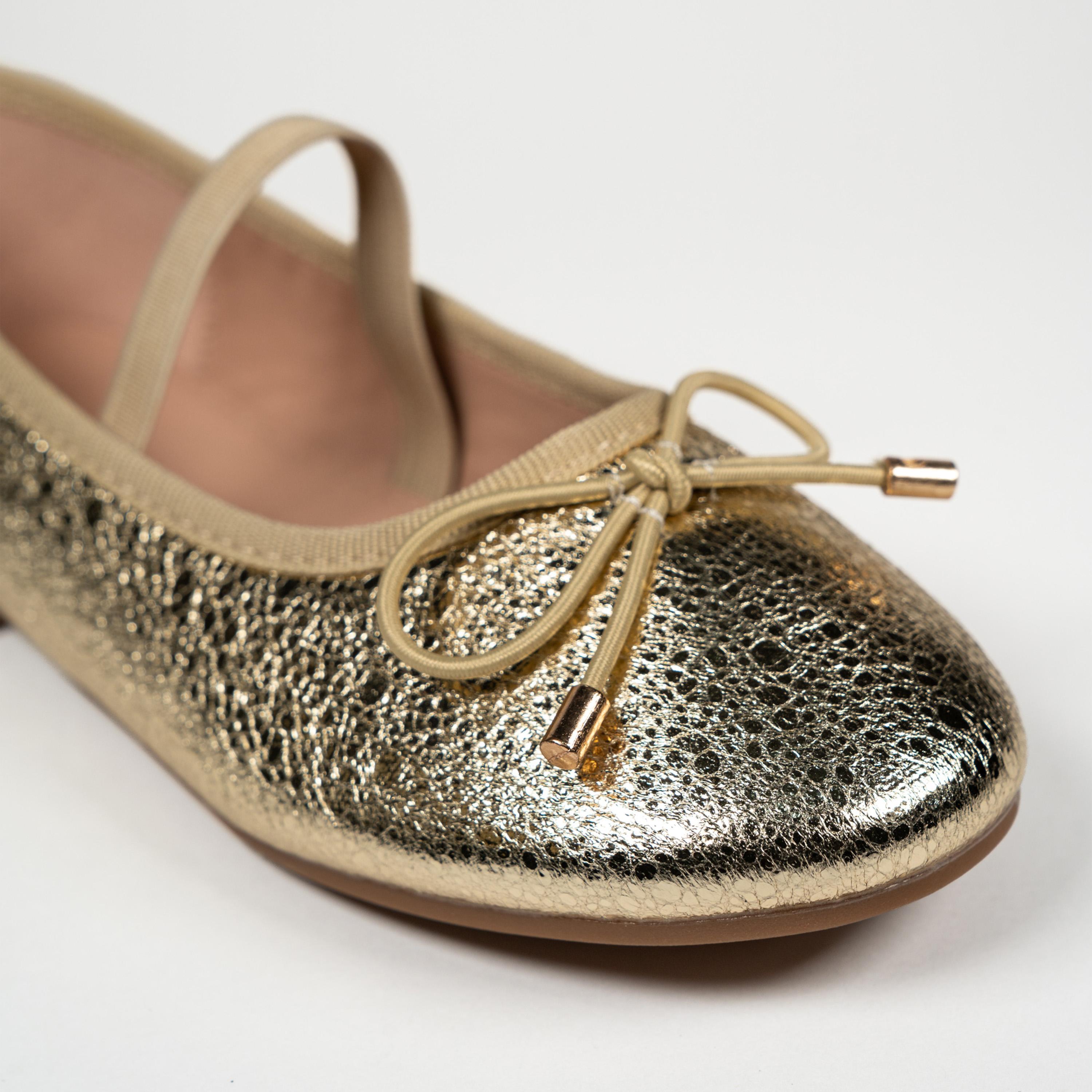 Geoomnii Girls Slip-On Lilieeanea Mary Jane | HS218-2-GOLD-girls-shoes-ballerinas-image-2
