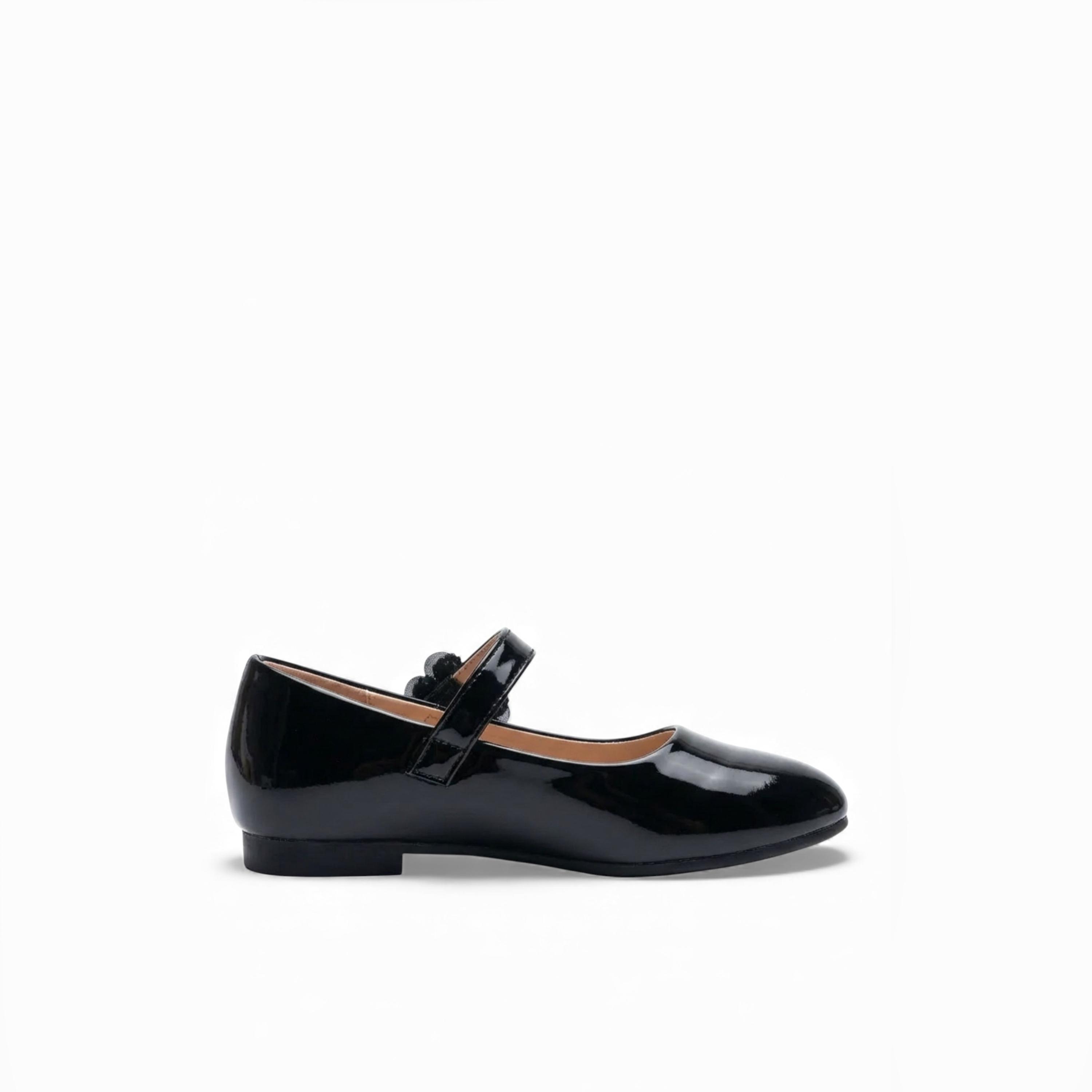 جيومني - حذاء ماري جين تاتيانا مشبك وحلقة للبنات | HS9010-5-BLACK-girls-shoes-ballerinas-image-4