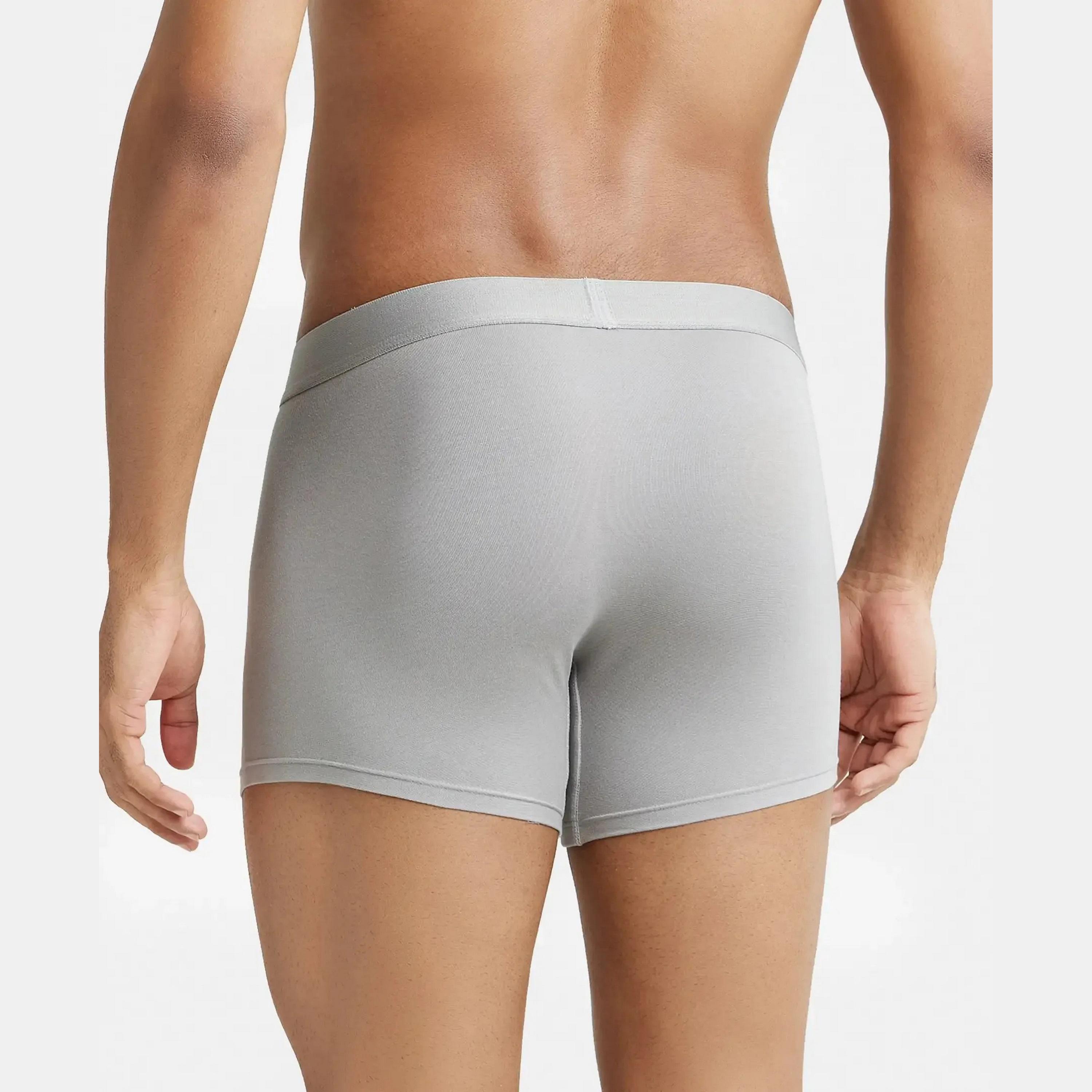 Jockey Brand Print Waistband Men's Trunks-men-clothing-innerwear-underwear-image-4
