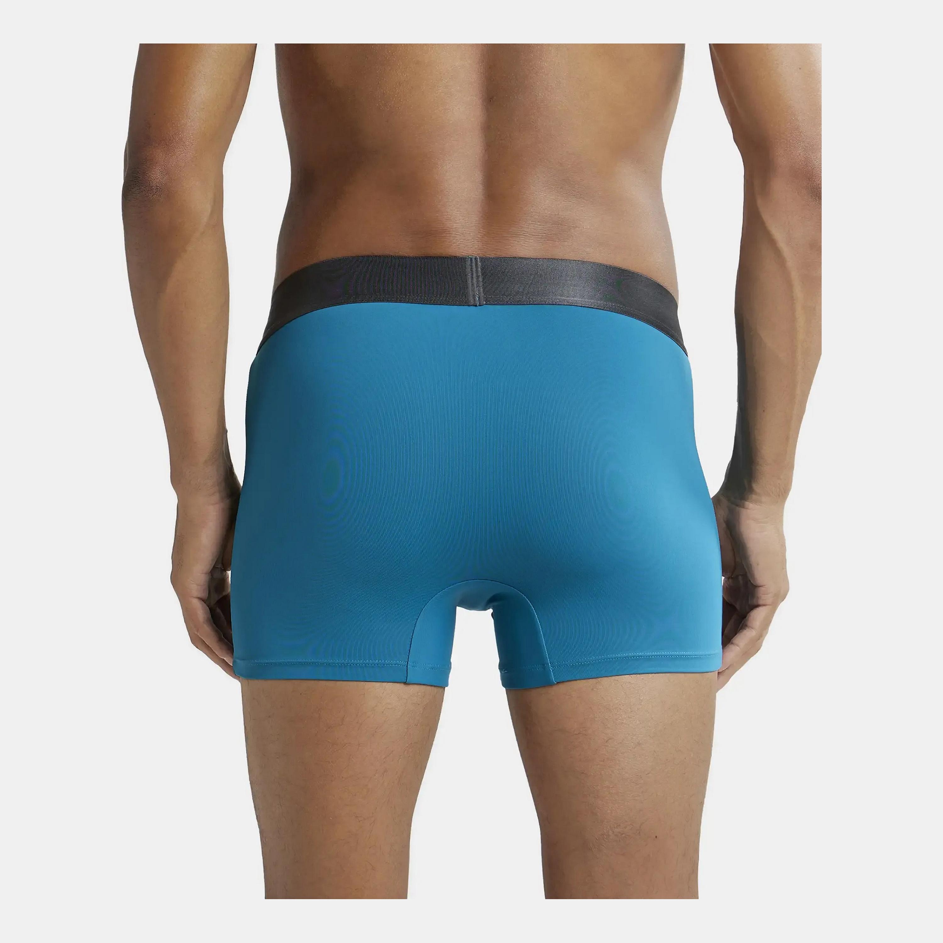 Jockey Brand Print Waistband Men's Trunks-men-clothing-innerwear-underwear-image-4